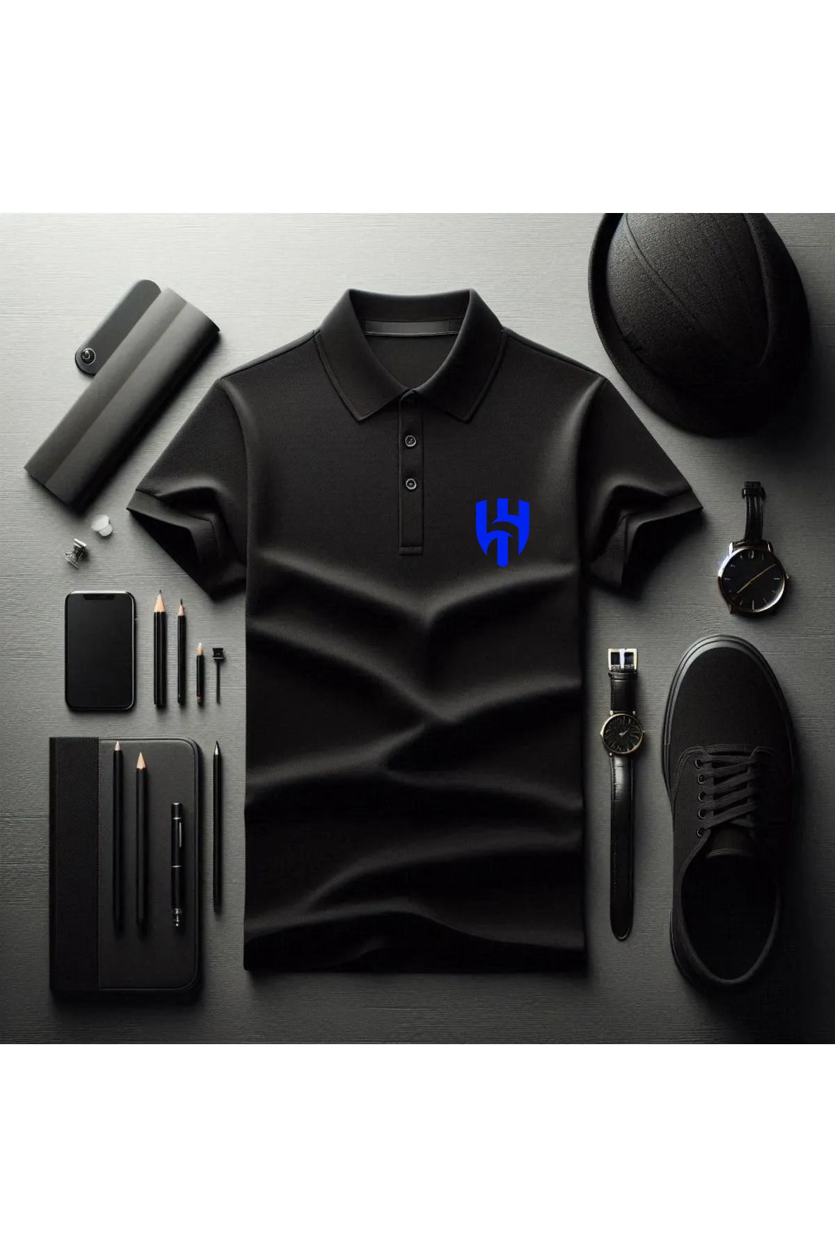 Pisa Art AL HİLAL ÖZEL TASARIM POLO YAKA T-SHIRT
