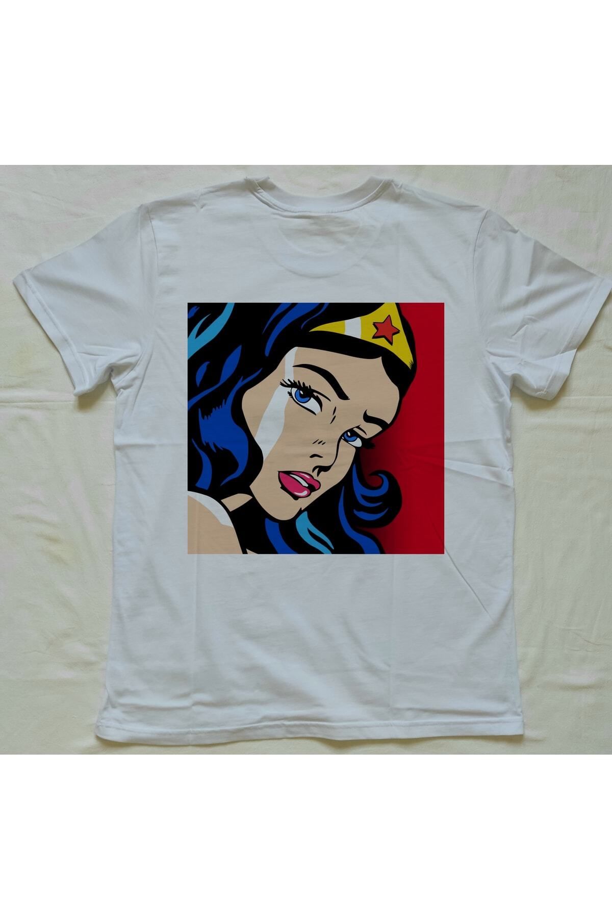 Pisa Art Wonder Women Baskılı Bisiklet Yaka Tişört