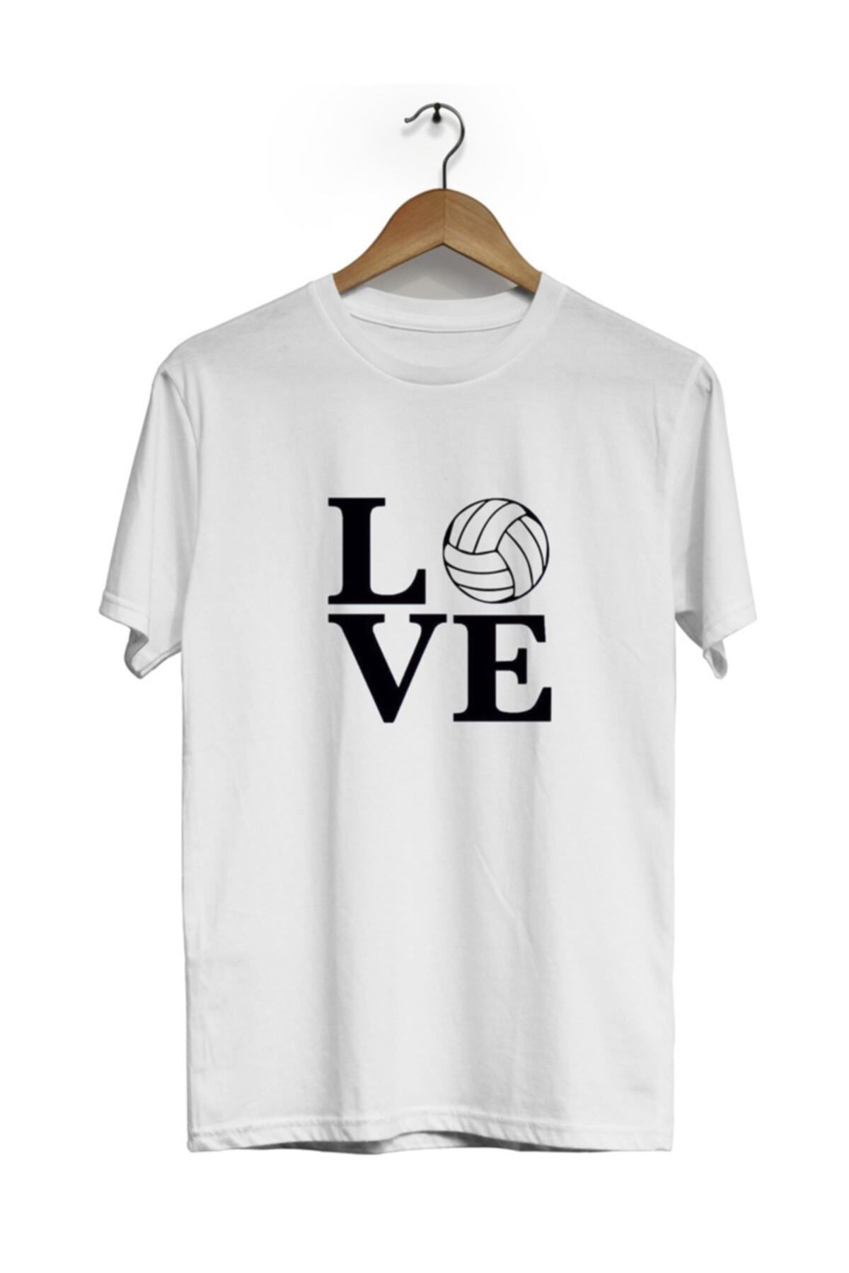 Pisa Art Voleybol Bisiklet Yaka Kısa Kollu Tişört Bll3022