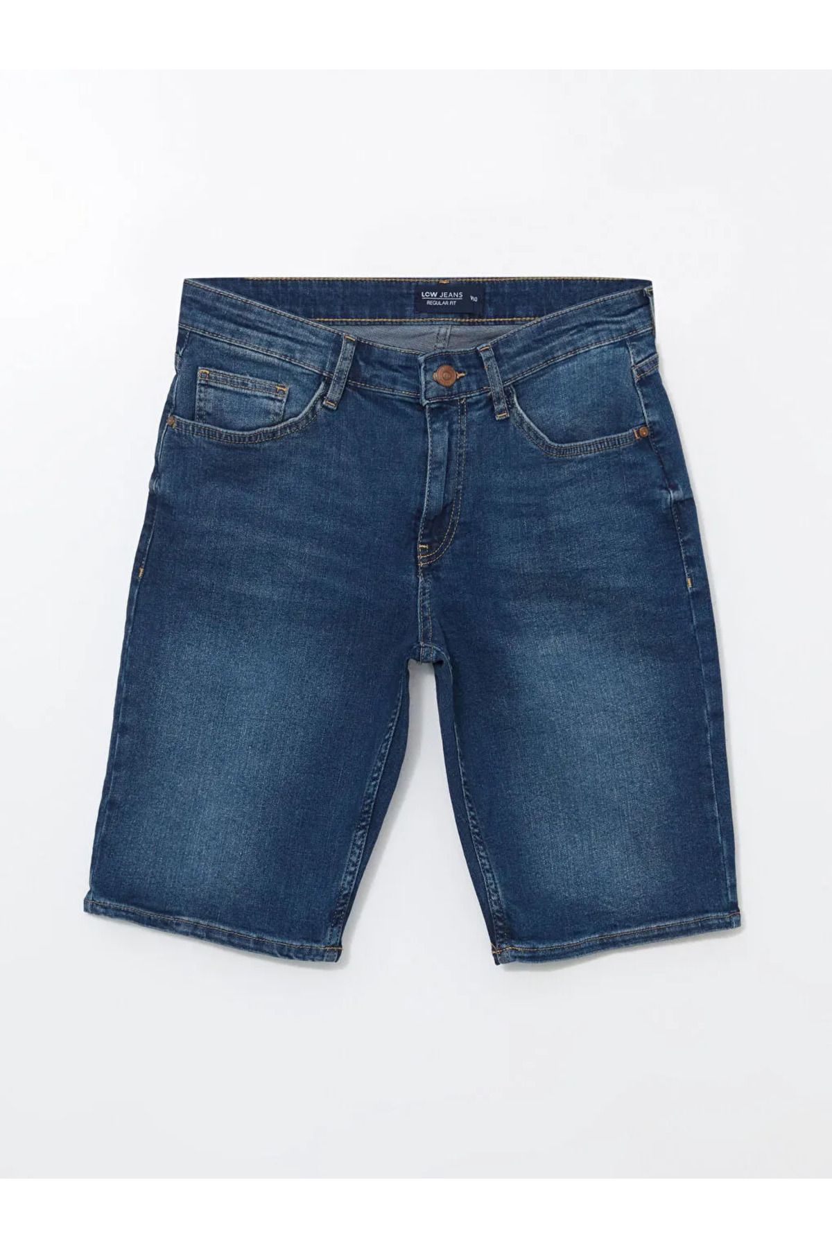 LC Waikiki LCW Jeans Indigo Standart Kalıp Erkek Jean Şort