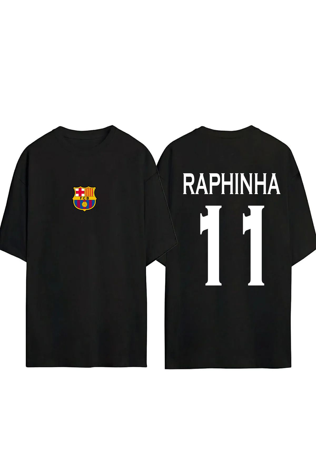 Pisa Art KATALAN DEVİ X RAPHİNHA 11 ÖZEL ATSARIM TARAFATR UNISEX T-SHİRT