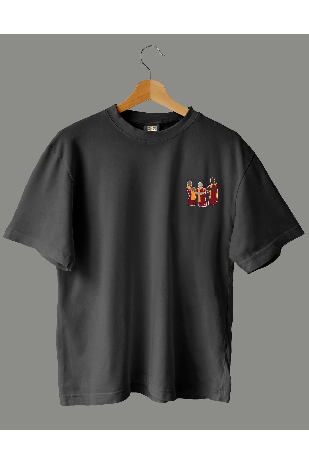 Pisa Art Melo Sneijder Drogba Çizim Tasarımlı Gs 20/1 Compact T-shirt