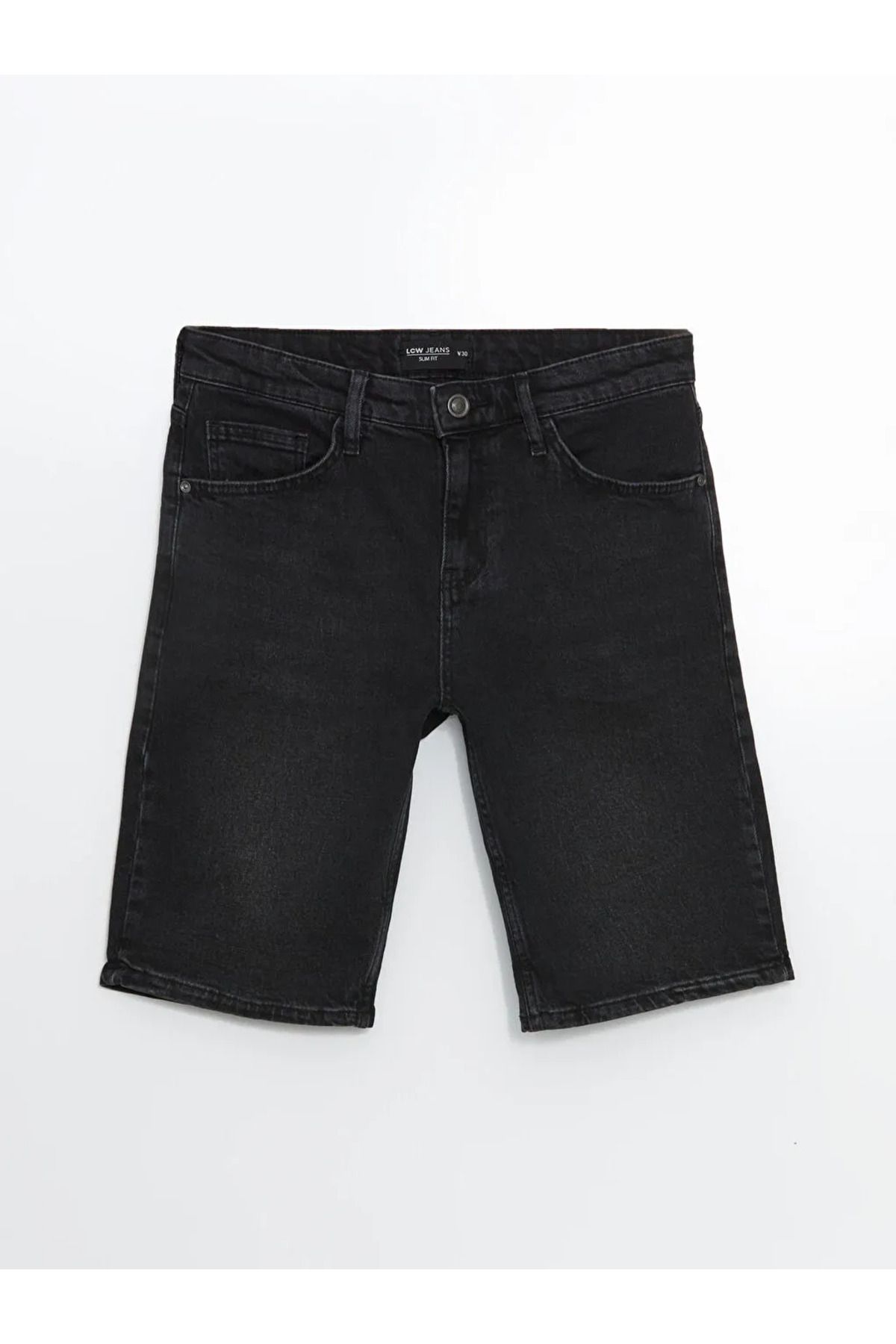 LC Waikiki LCW Jeans Antrasit Slim Fit Erkek Jean Şort