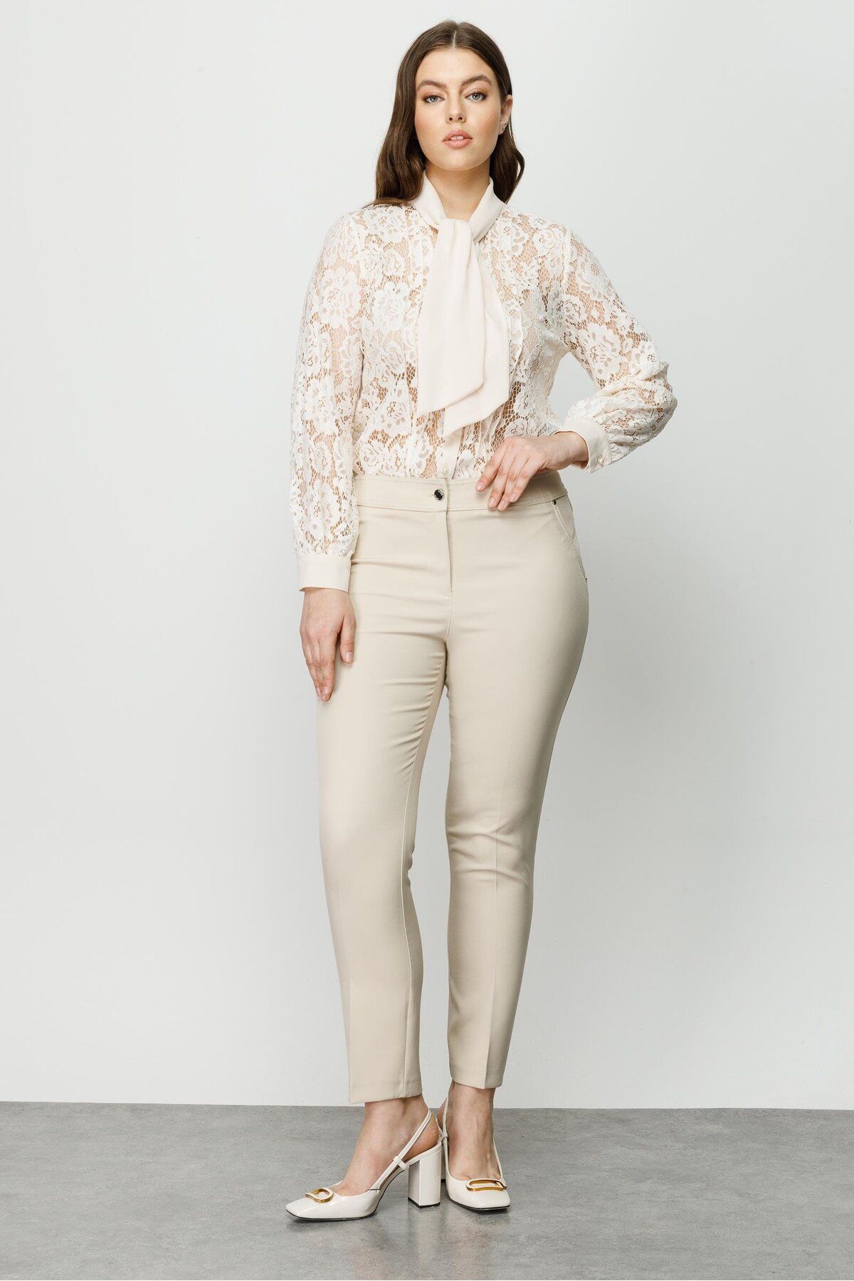 Gilda 3517 GİLDA YAN CEP DAR PAÇA PANTOLON
