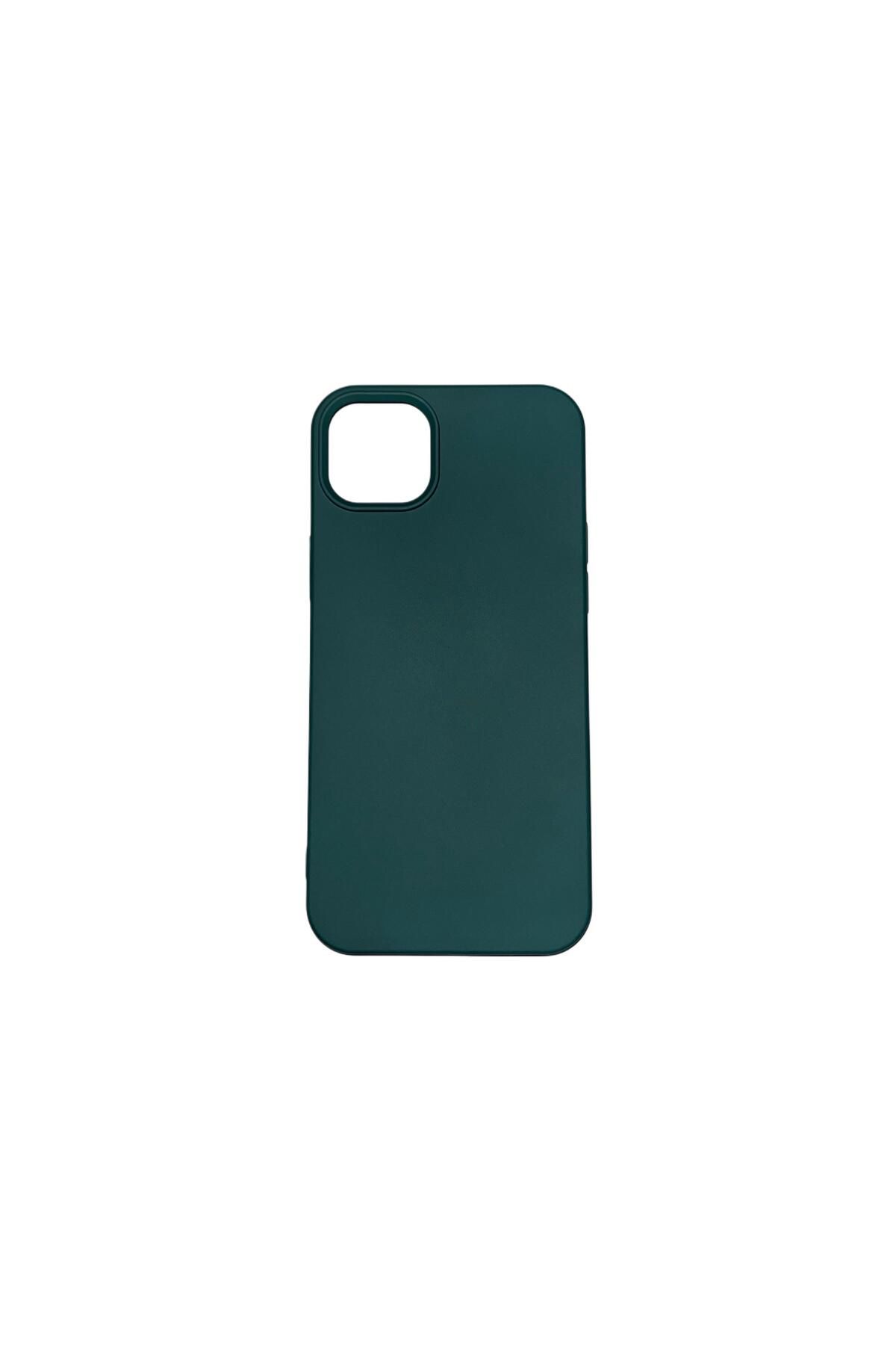 OCTBJX Koyu Yeşil Iphone 15 Plus Uyumlu Lansman Kılıf