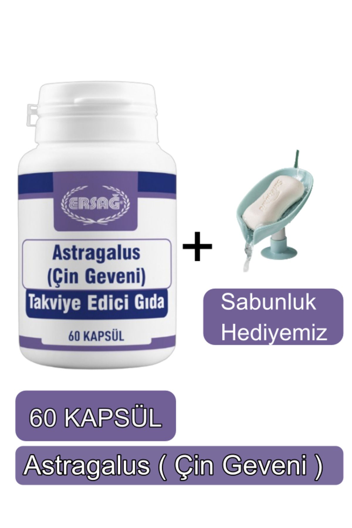 Ersağ Astragalus (ÇİN GEVENİ) Takviye Edici Gıda - Sabunluk Hediyemiz 2019-29