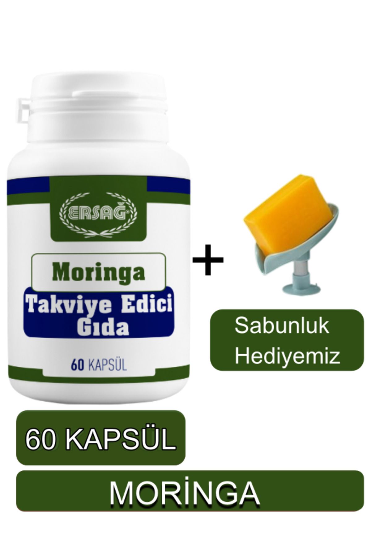 Ersağ Moringa Takviye Edici Gıda - Sabunluk Hediyemiz 2018-51
