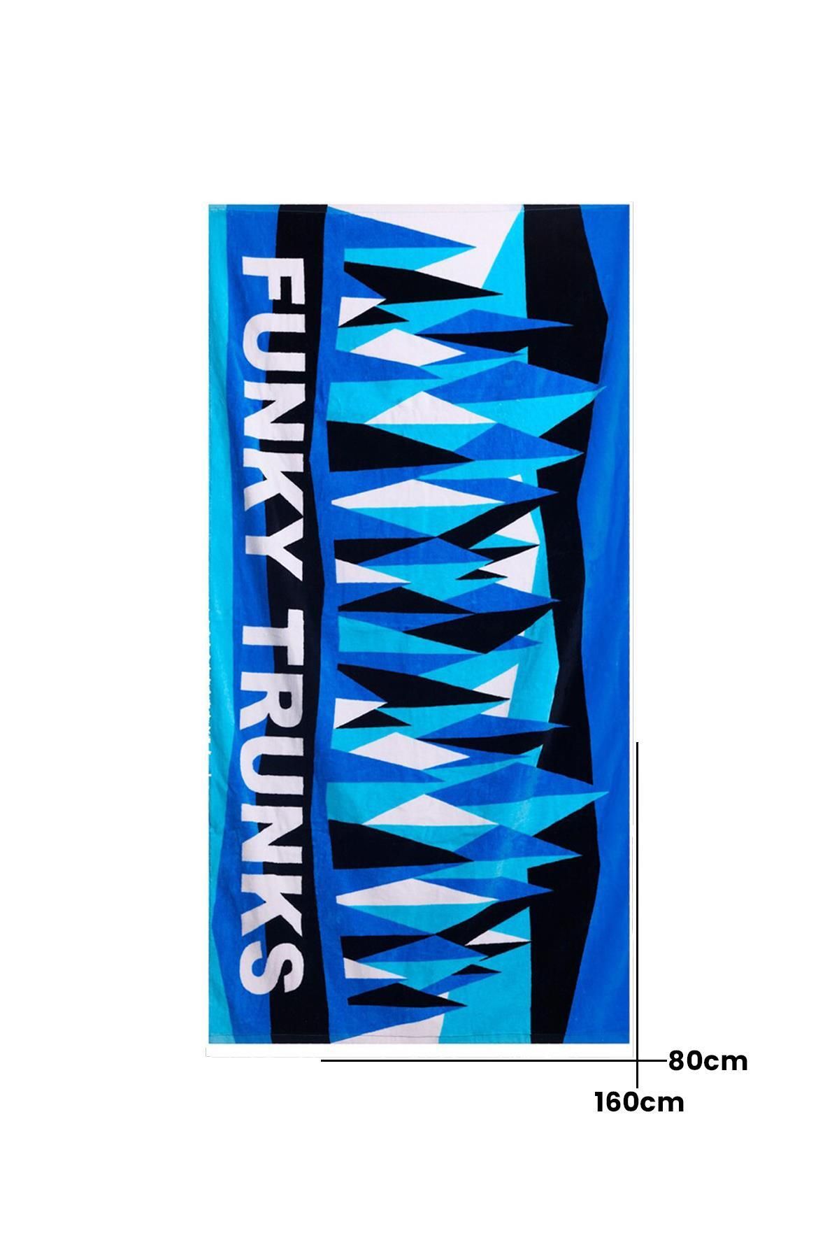 Funky Trunks Polar Caps Havlu, Antrenman & Spor Havlusu (160x80)