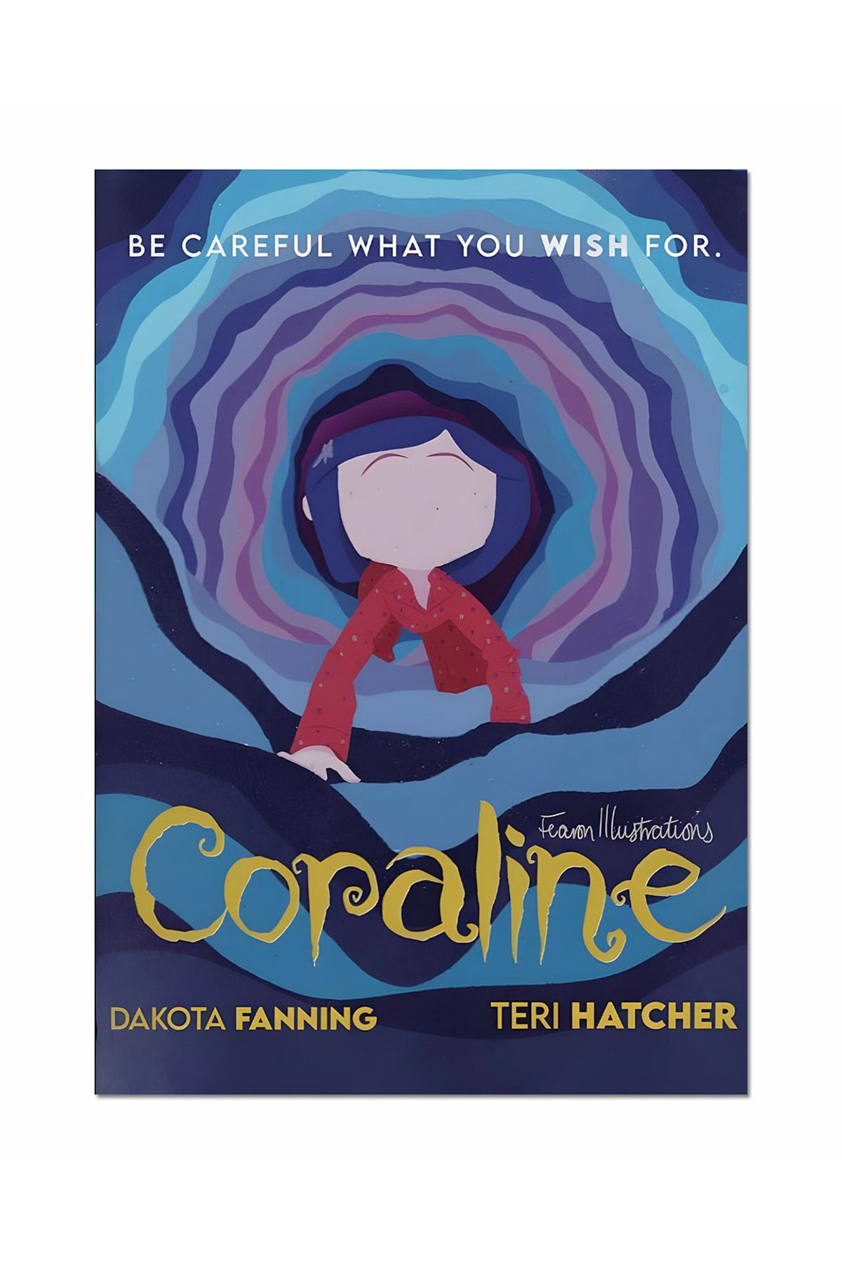 Ayabak Metal Poster Coraline - Dekoratif Metal Poster - Metal Poster