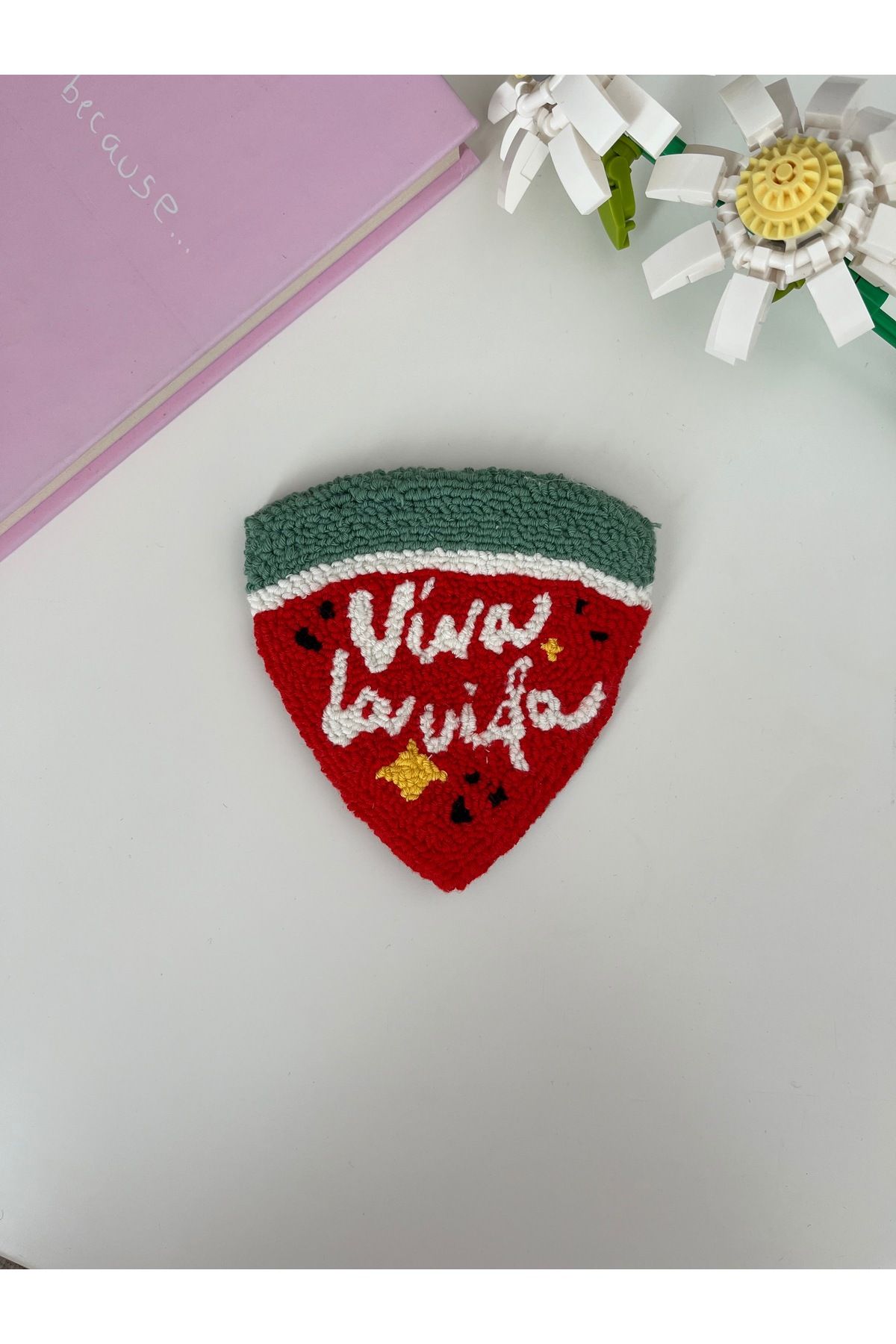 Hara Company Twinkling Watermelon Viva La Vida Punch Bardak Altlığı