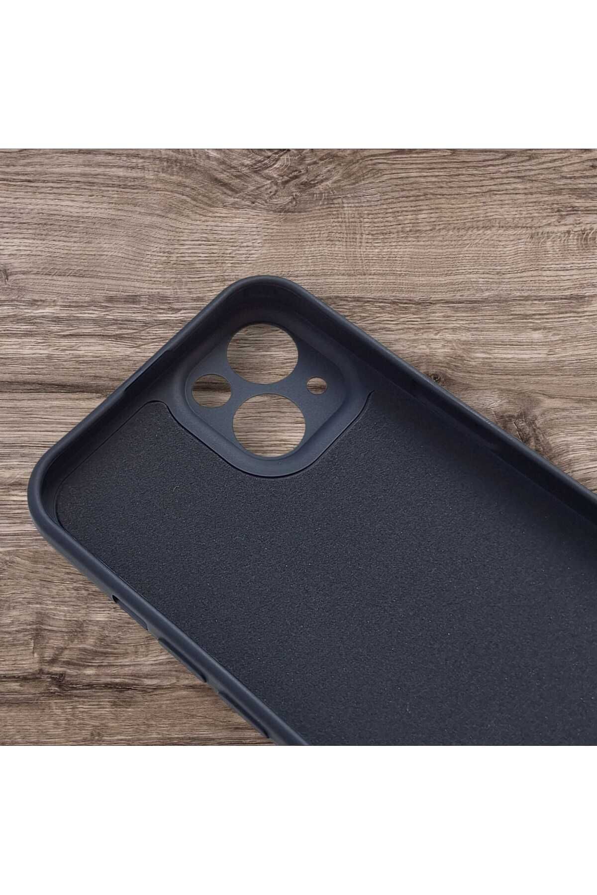 Goktugaksesuar Apple Iphone 13/14 Kadife Destekli Renkli Lüks Silikon Kılıf