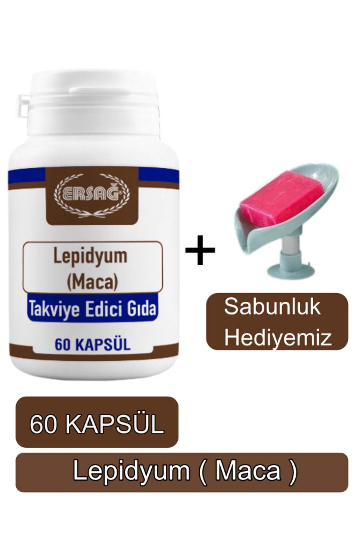 Ersağ Lepidyum (Maca) Gıda Takviyesi - Sabunluk Hediyemiz 2006 - 26