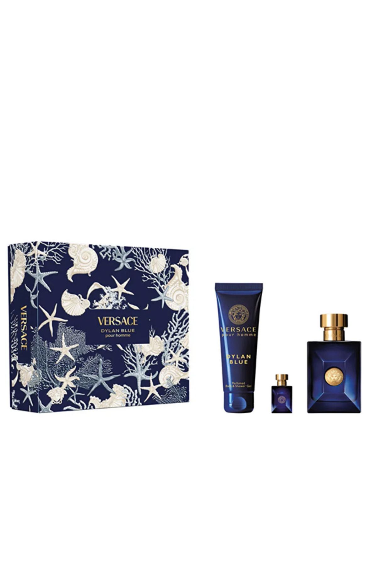 Versace Dylan Blue EDT Spring Set 25 100ML Shower Gel 150ML GWP5ML