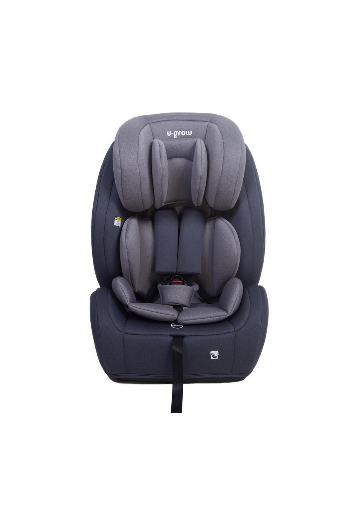 U-Grow Scaun Auto 76-150cm, Isofix/top Tether, Gri Unisex - One Size