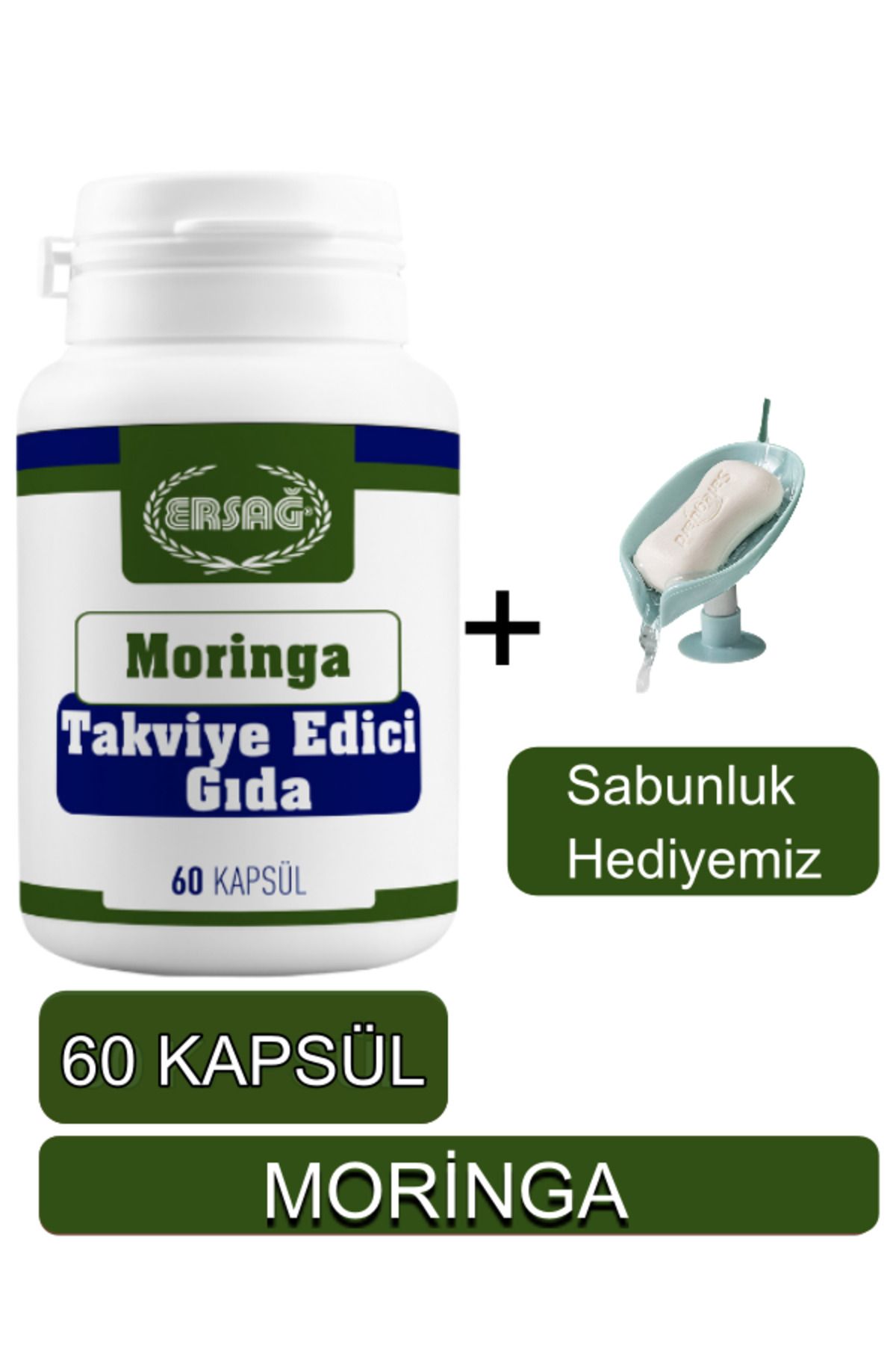 Ersağ Moringa Takviye Edici Gıda - Sabunluk Hediyemiz 2018-5