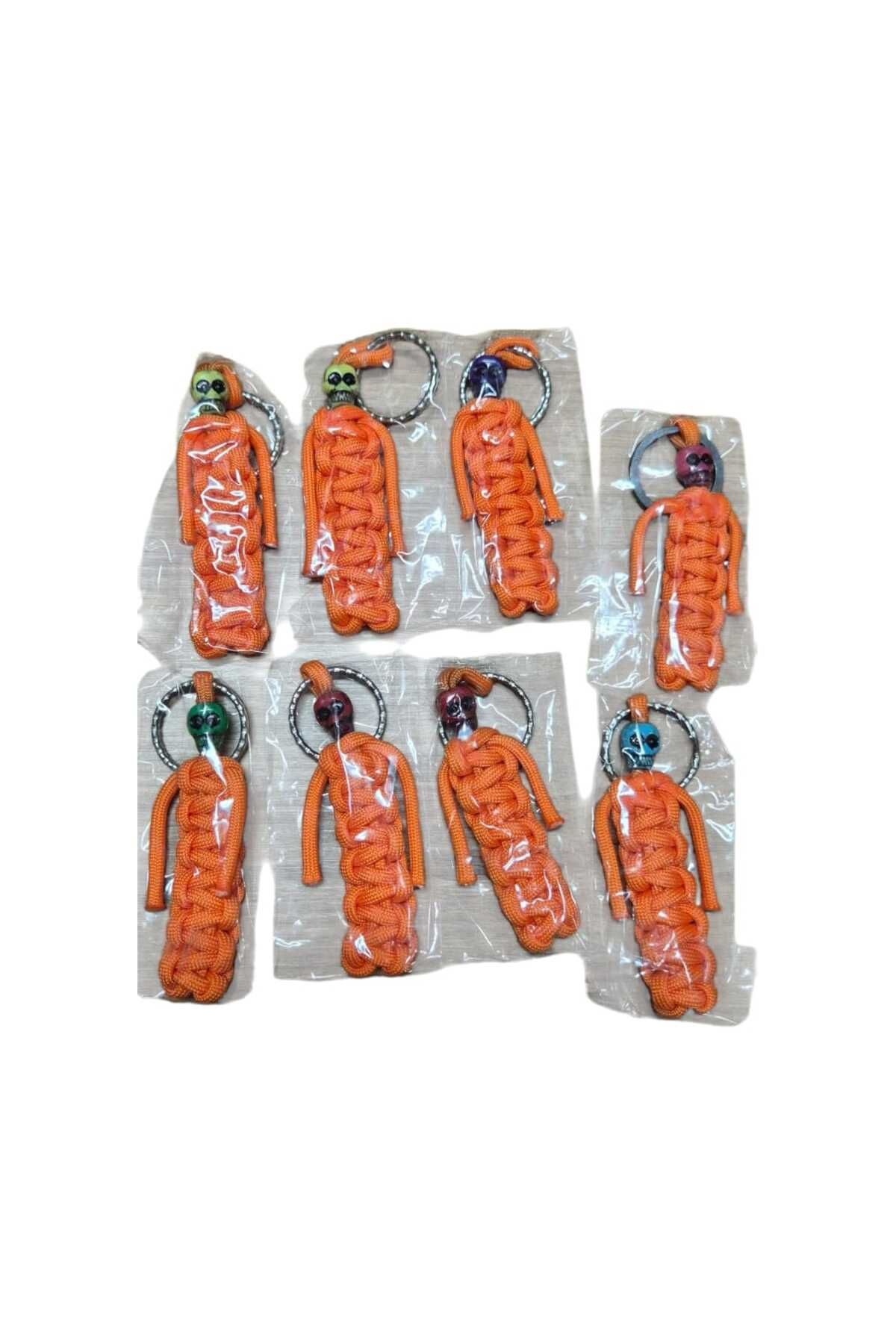 moonparacord Paracord Kafatası Anahtarlık 2 Adet
