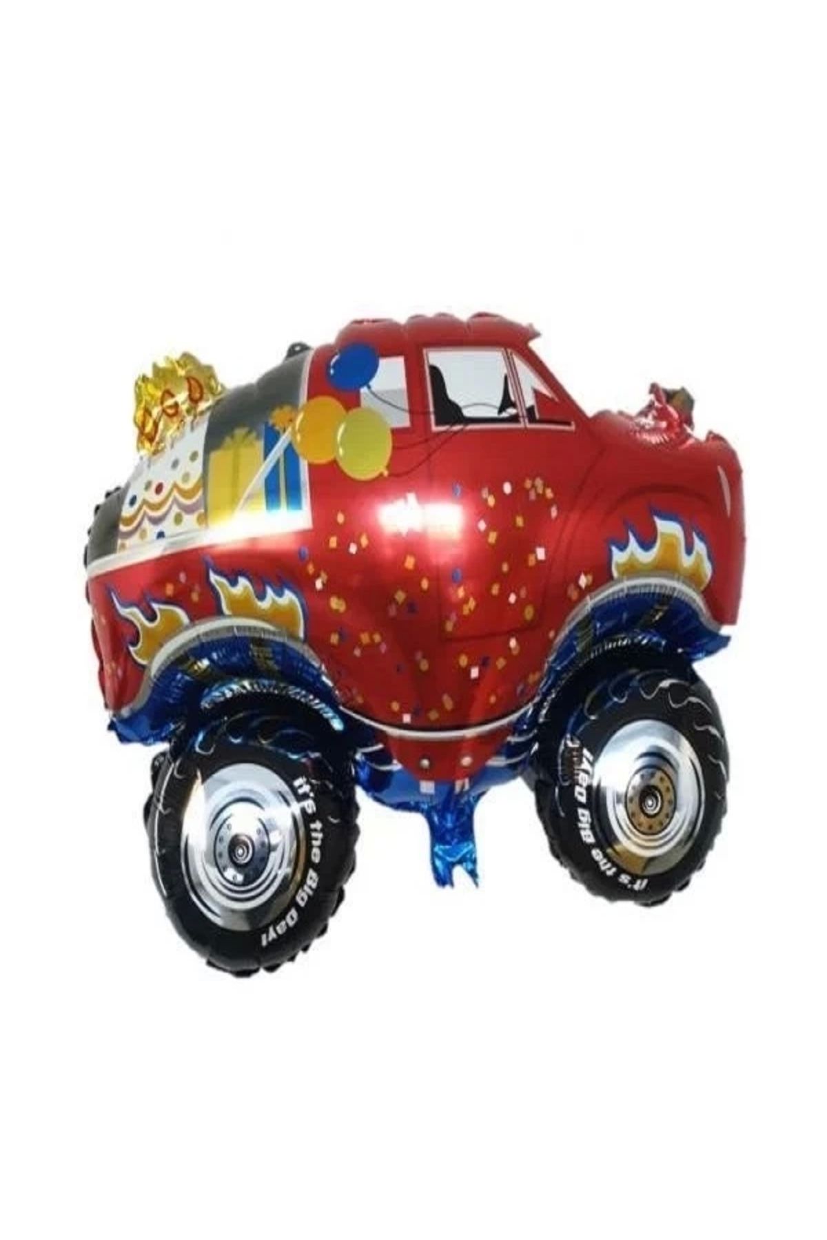 Papatya Süs Evi RALLY JEEP ARABA FOLYO BALON