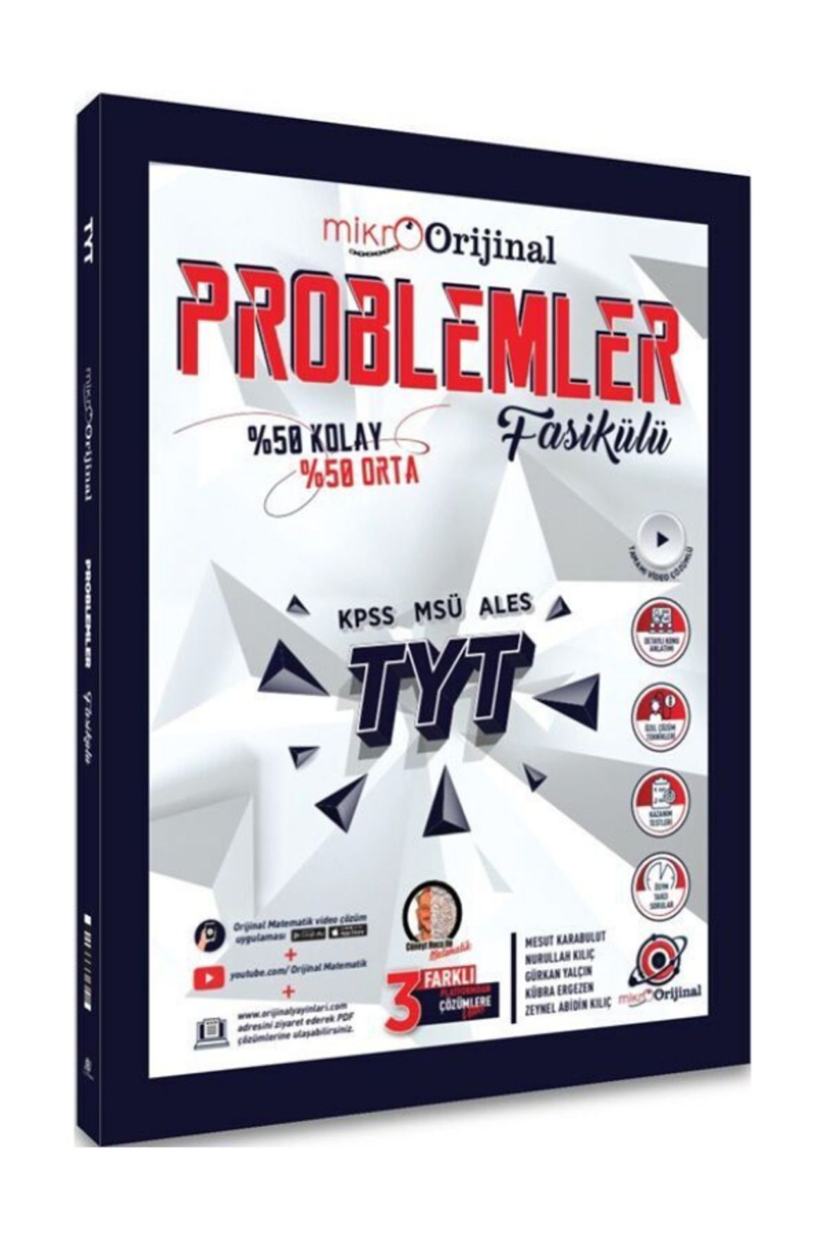 Orijinal Yayınları Orijinal Mikro TYT Problemler Fasikülü Soru Bankası Orijinal Yayınları