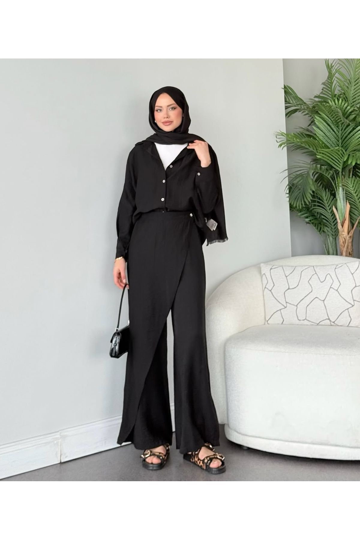 Adalenna Moda Tasarım Asimetrik Efil Takım