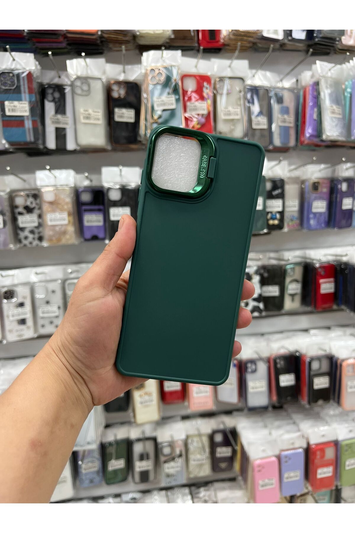 TECNOTREND GALAXY A06 Stand Olabilen Tuşu Kolay Basmalı Lansman Kılıf