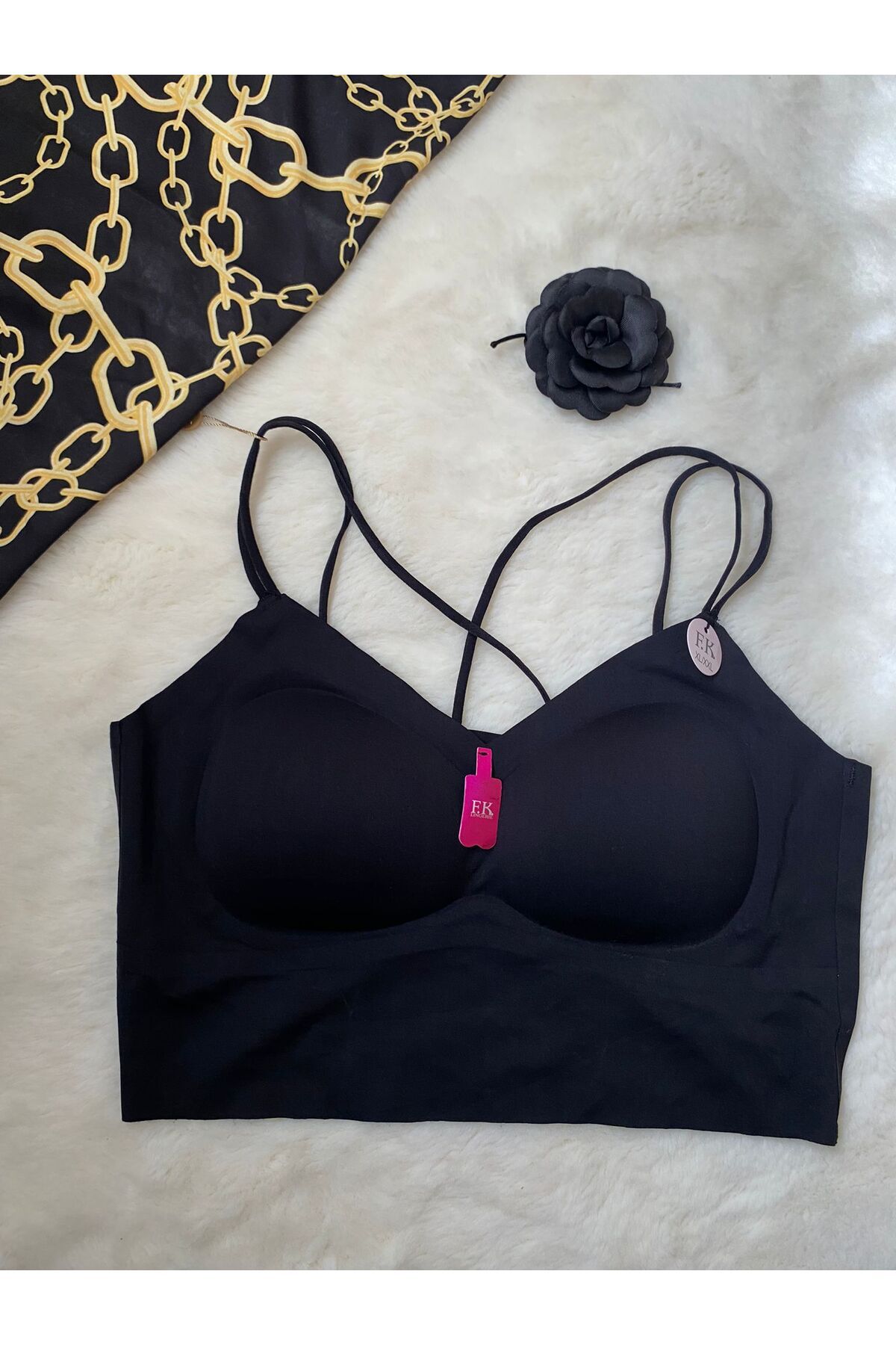 FK Lazer Kesim Pedli Kadın Seamless Bralet Sütyen