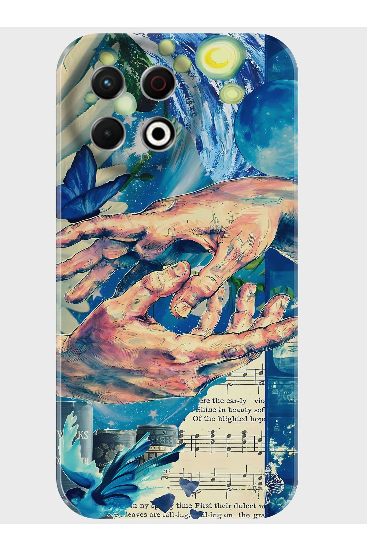 Activist Tecno Spark 30 Pro Kılıf Baskılı Silikon Kapak - 43