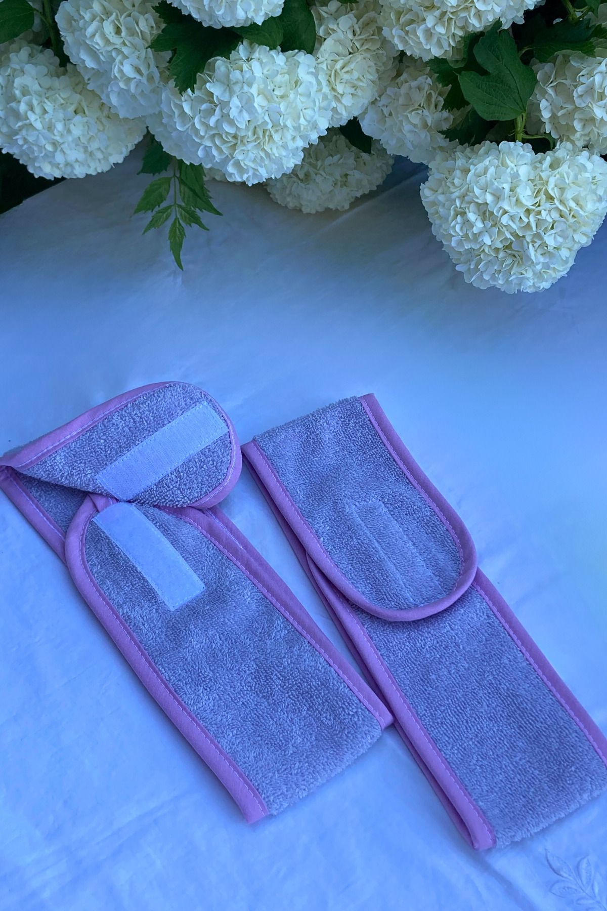 Mokita Home Saç Bandı 2li Set Sporcu Bandana Havlu Kadın & Erkek Makyaj Yoga Spa Cırt Bant Biyeli