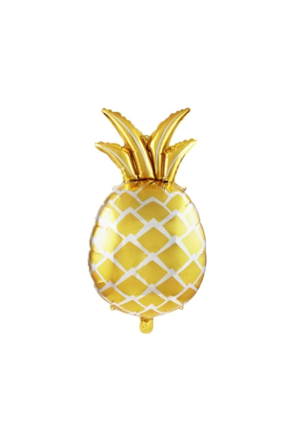 Papatya Süs Evi Hawai Yaza Merhaba Ananas Şekilli Süpershape Folyo Balon 1 Adet 48X80 cm