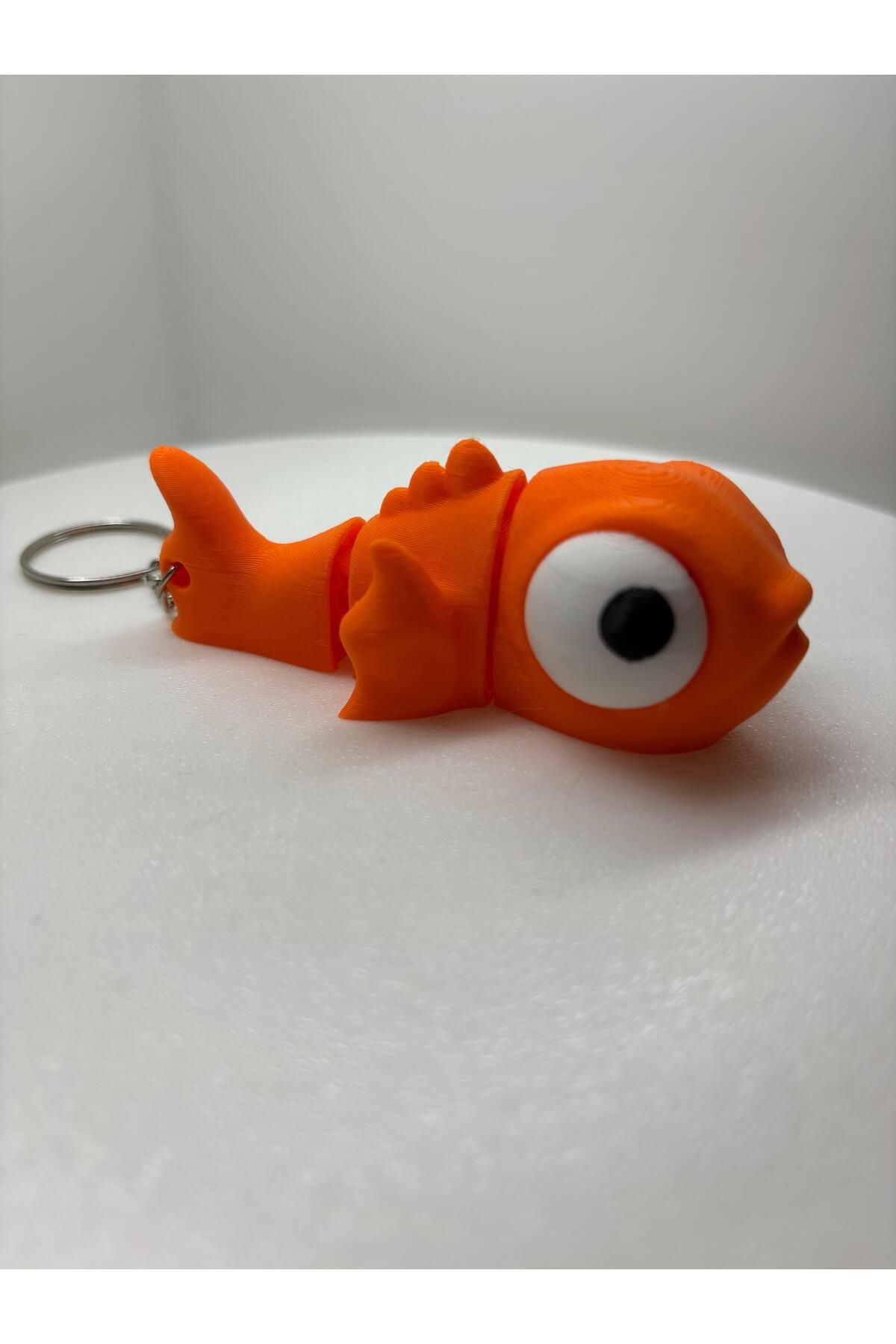 D&B Oynar Eklemli Gold Fish Anahtarlık