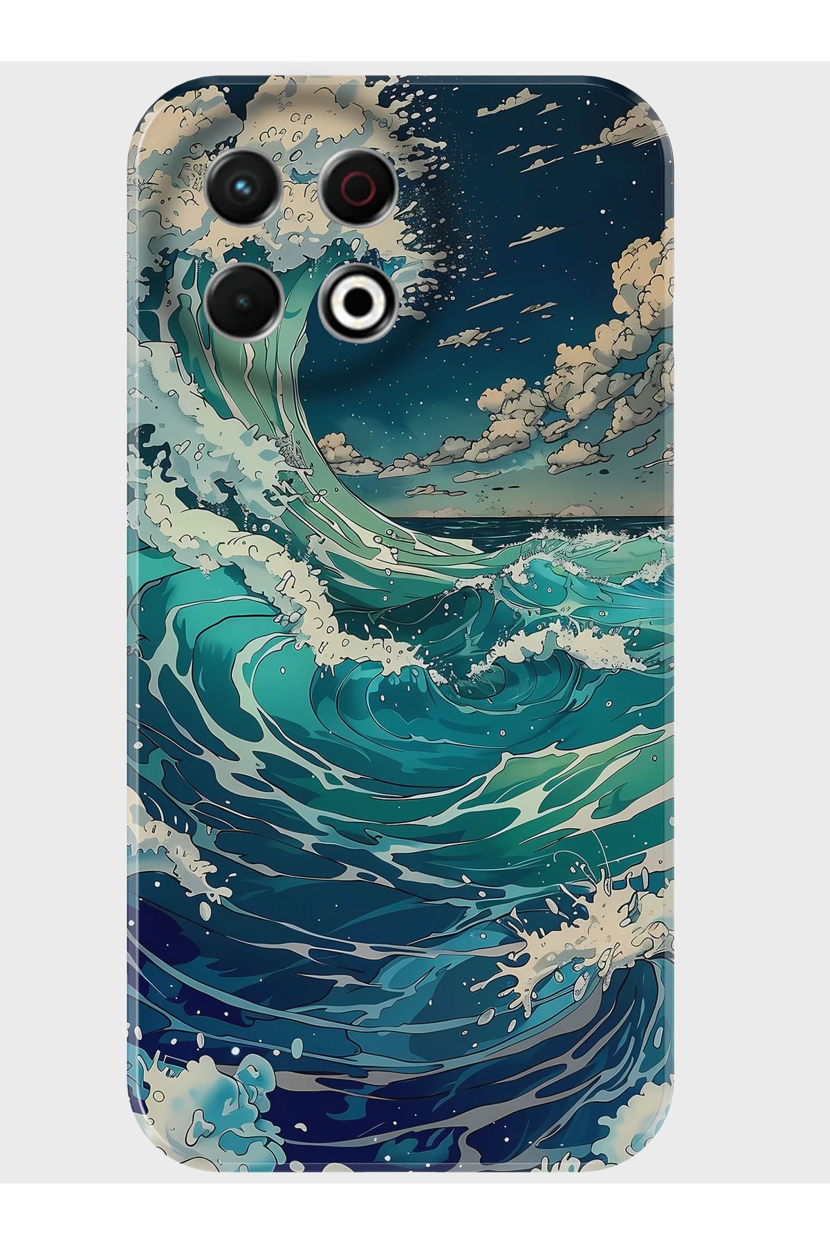 Activist Tecno Spark 30 Pro Kılıf Baskılı Silikon Kapak - 01