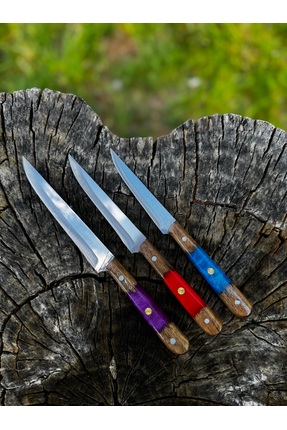 ÖZKRİSTAL Kristal Premium Sebze Bıçak Seti