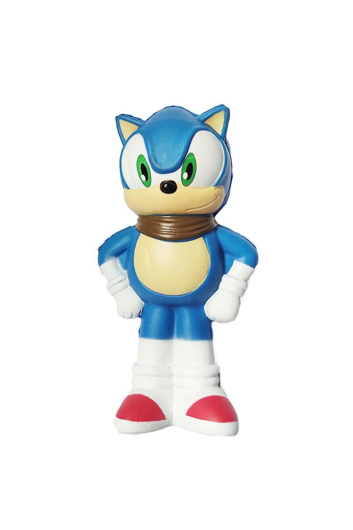 BAMTEBİ Sonic Köpük Oyuncak Yumuşak 14 cm Figür Skuşi