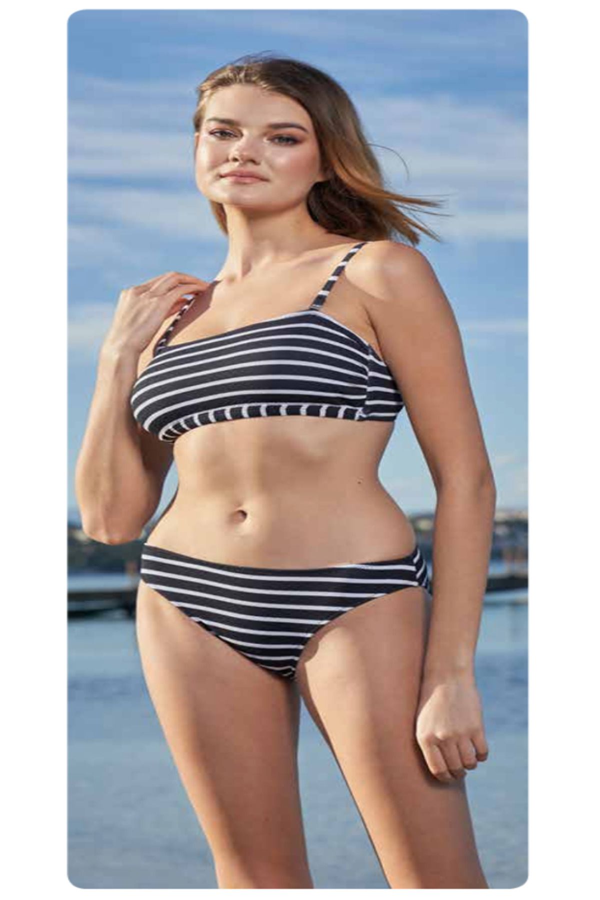 Fily İç Giyim ESTİVA İnce Askılı Bikini Takım