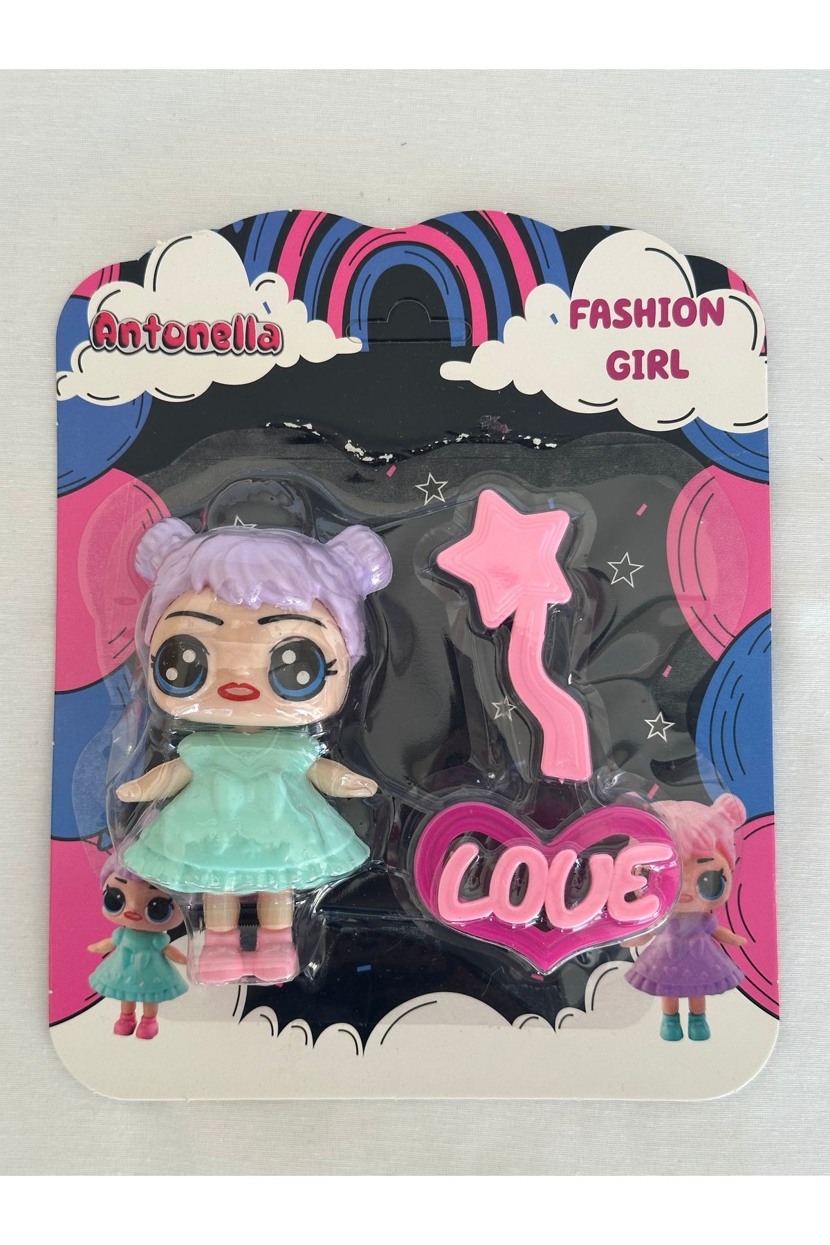 KaraNova Store AKSESUARLI TEKLİ FİGÜR BEBEK