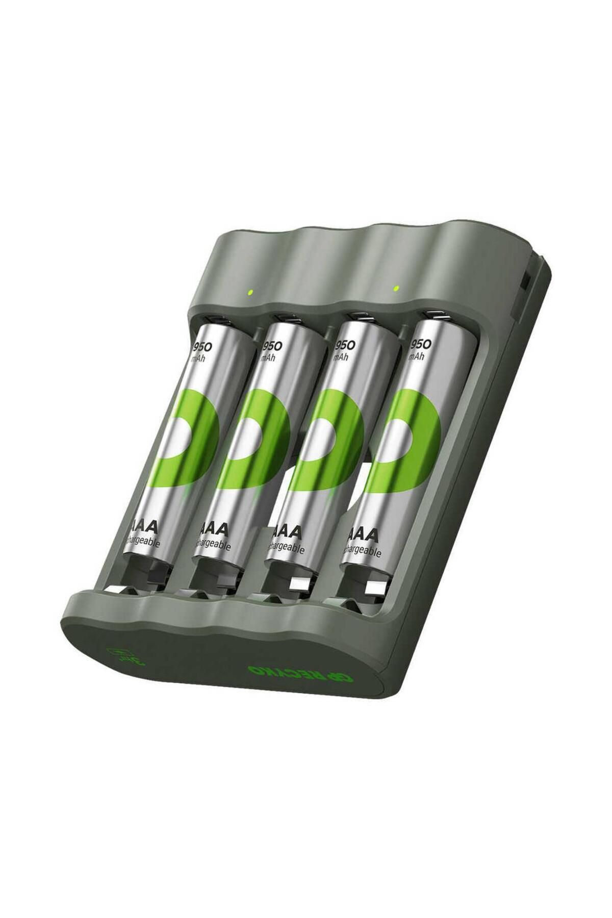 GP Recyko B441 4*950 Mah R03 AAA Pilli Şarj Cihazı (100HCER21-2GTLB4)