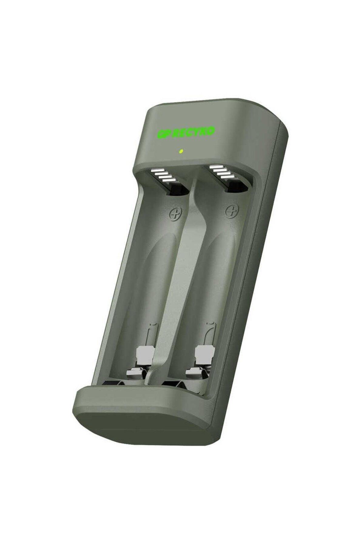 GP Recyko E221 Usb 2'Li AA - AAA Pil Şarj Cihazı (GPACSE221004 GPE221R21-2GTLB1)
