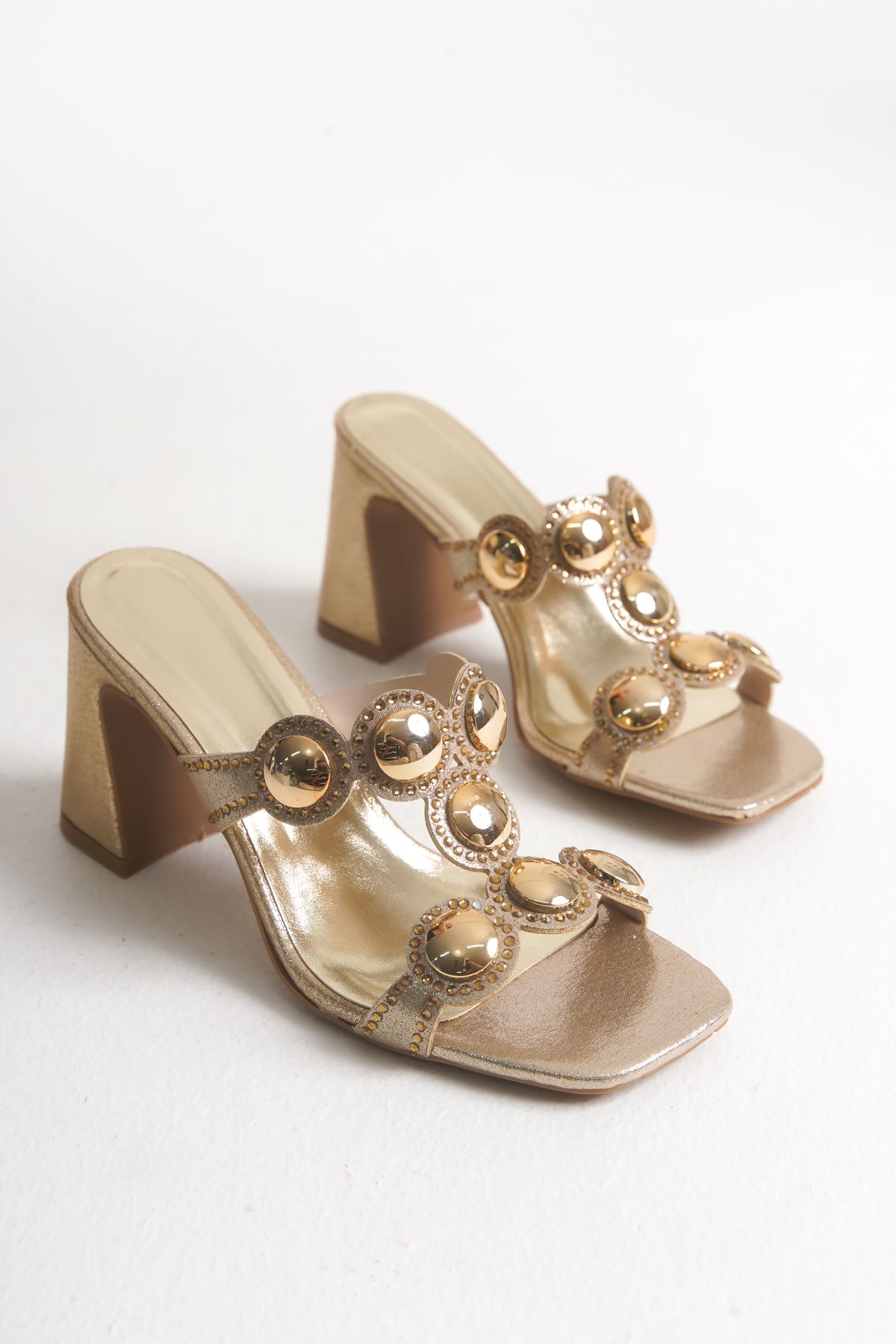 Liza Shoes HENNA Kadın Topuklu Terlik A014-K650