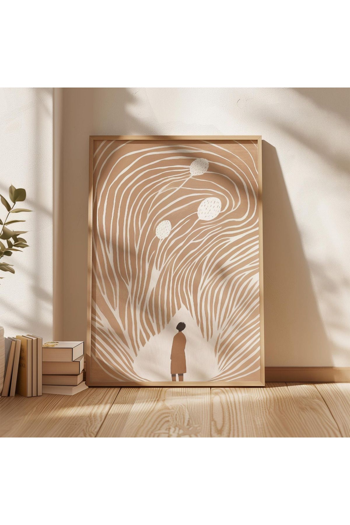 woodhomeworks tek parça salon ofis dekor tablo
