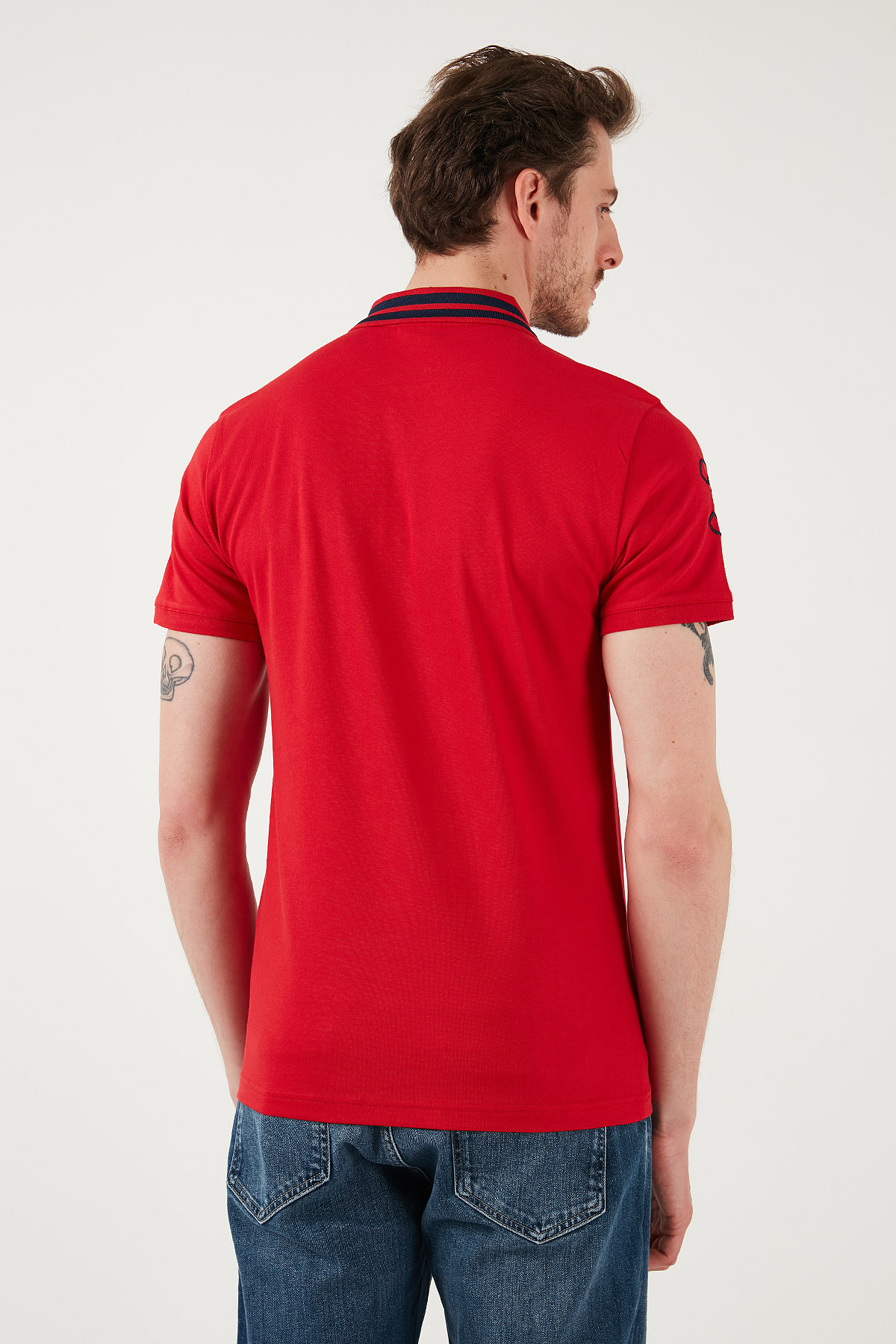 پولوشرت مردانه یقه پلو | یو اس پولو U.S. Polo Assn. G081GL0112084093 TR - تصویر 4