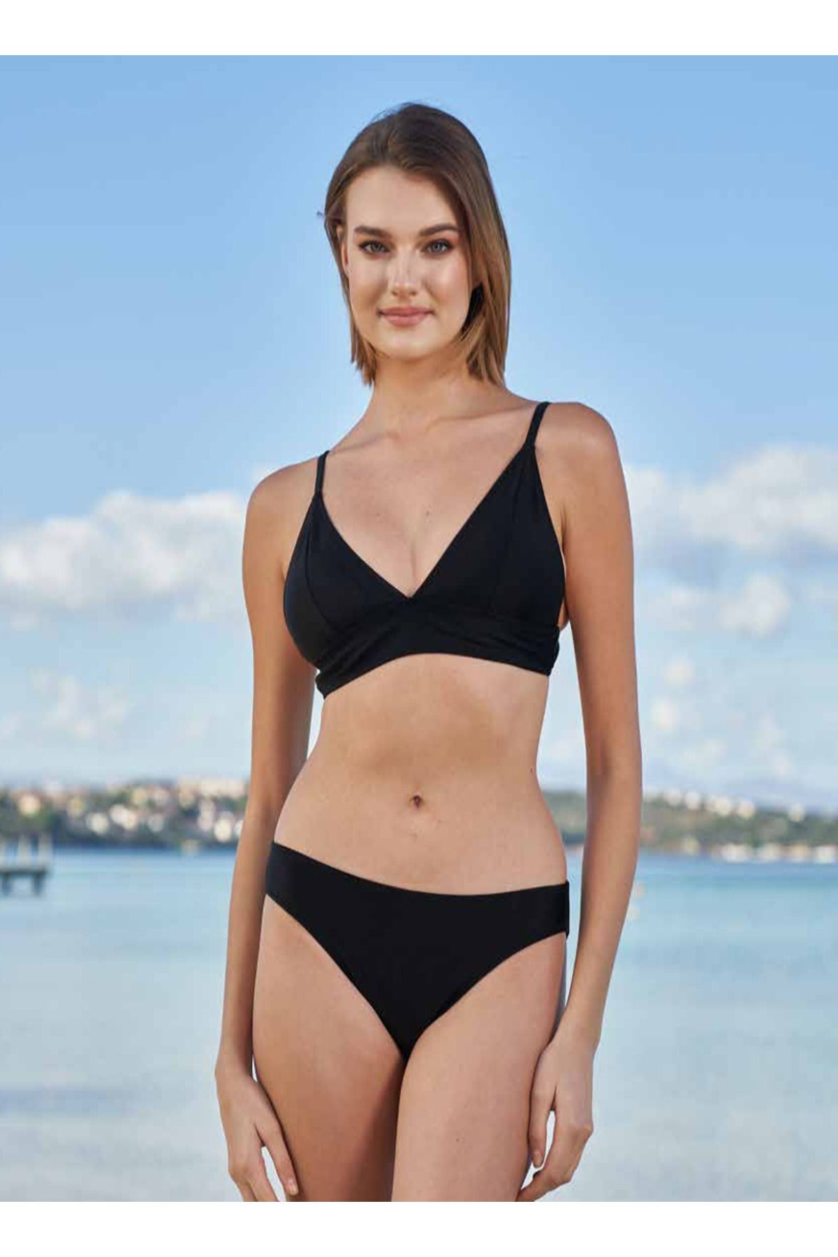 Fily İç Giyim ESTİVA V Kesim Şık Bikini Takım