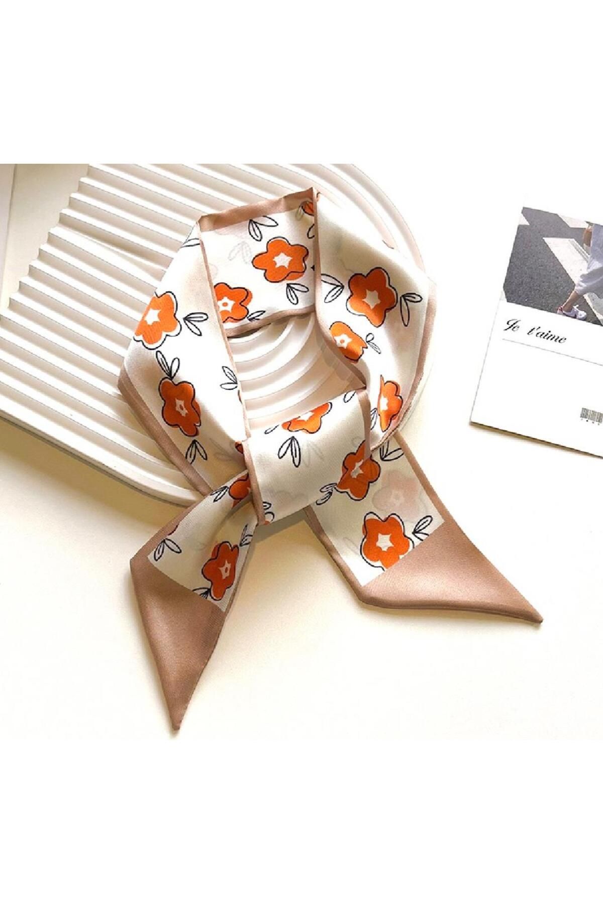 Venus Design Renkli Desenli Fular