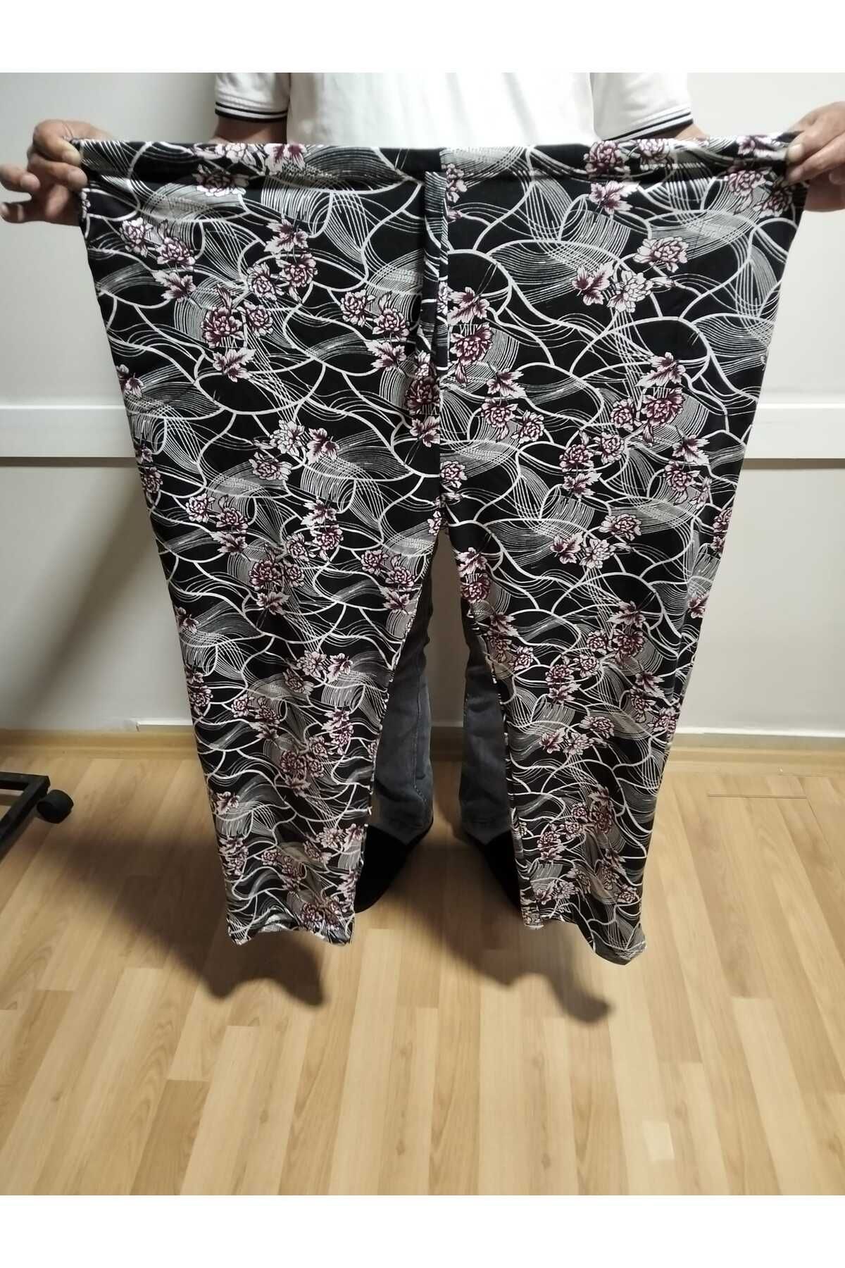 BOYA MODA JUMBO BATTAL BÜYÜK BEDEN 2 CEPLİ EŞOFMAN ALTI PANTOLON PİJAMA