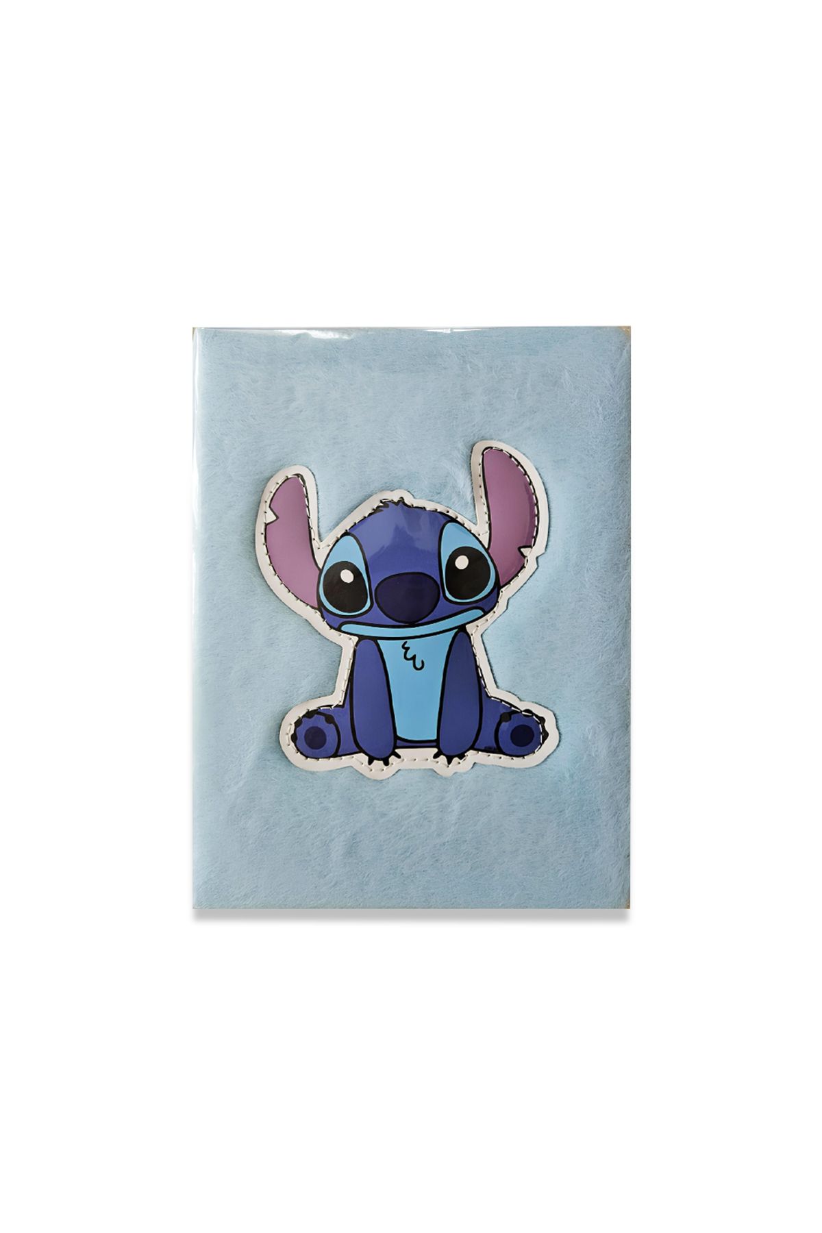 Fancy Space Stitch 3D Mavi Peluş Defter