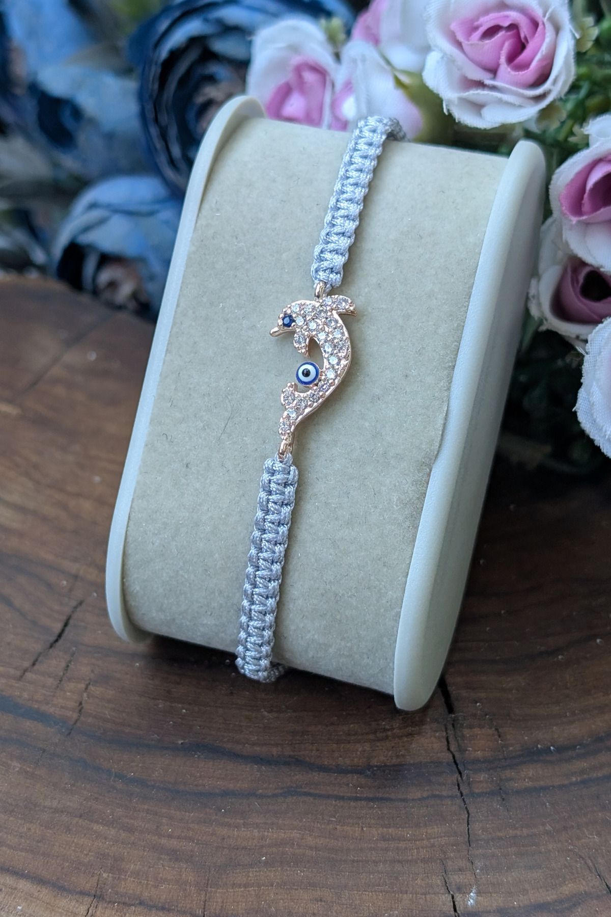 cheetah quality Zirkon Taşlı El Yapımı Makrome Ayarlanabilir Kadın Bileklik