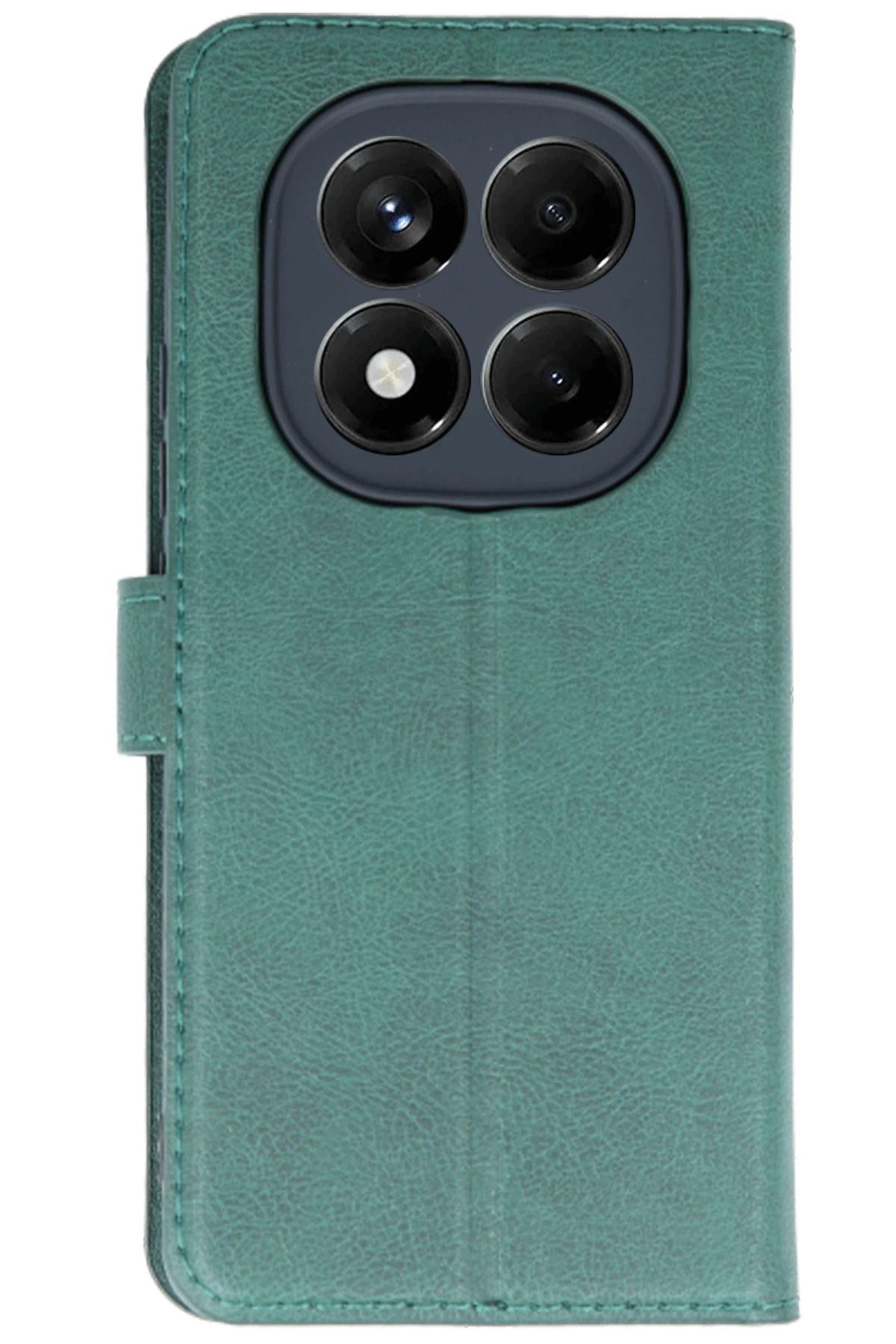 NewFace Xiaomi Redmi Note 14 Pro 5G Kılıf Trend S Plus Kapaklı Kılıf - Yeşil GLSTD