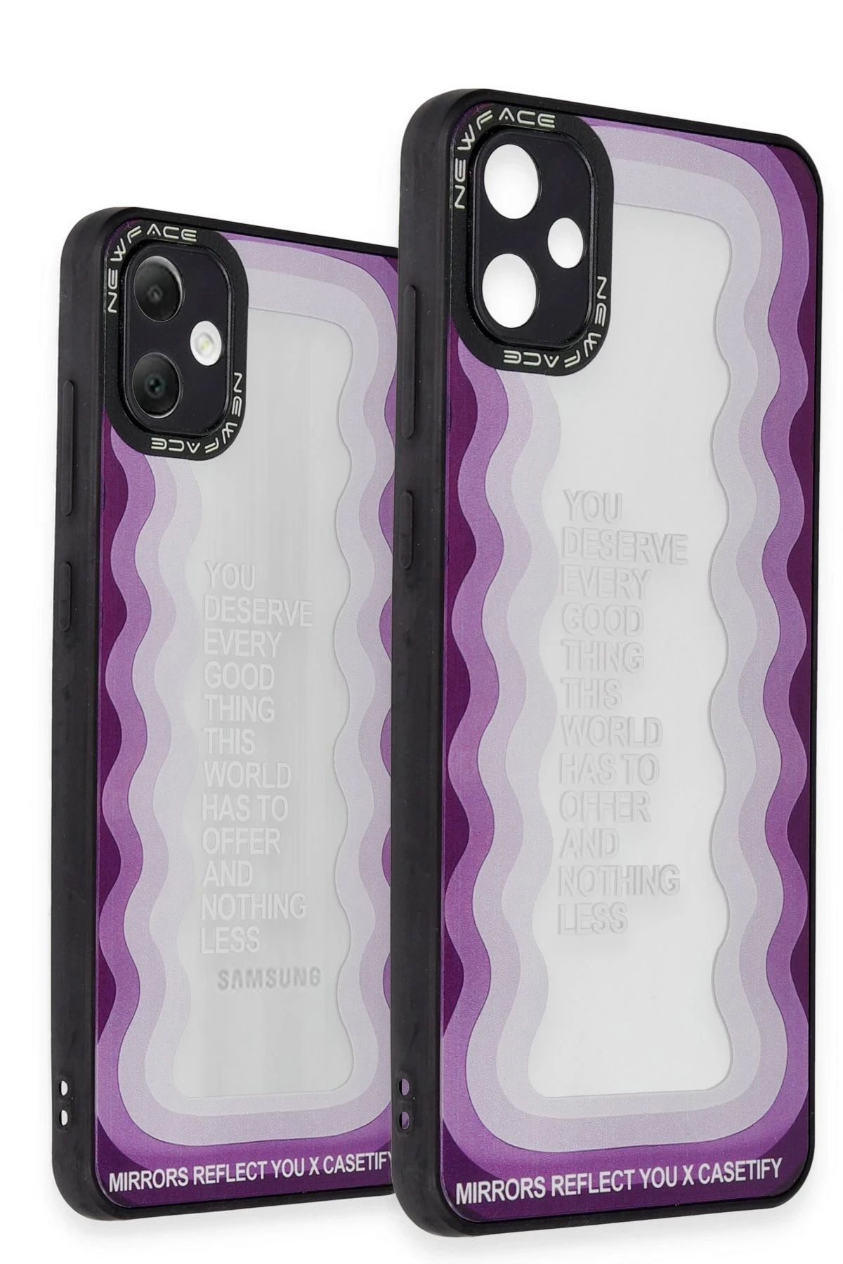 NewFace Samsung Galaxy A05 Kılıf Mirror Desenli Kapak - Mirror - 5 GLSTD