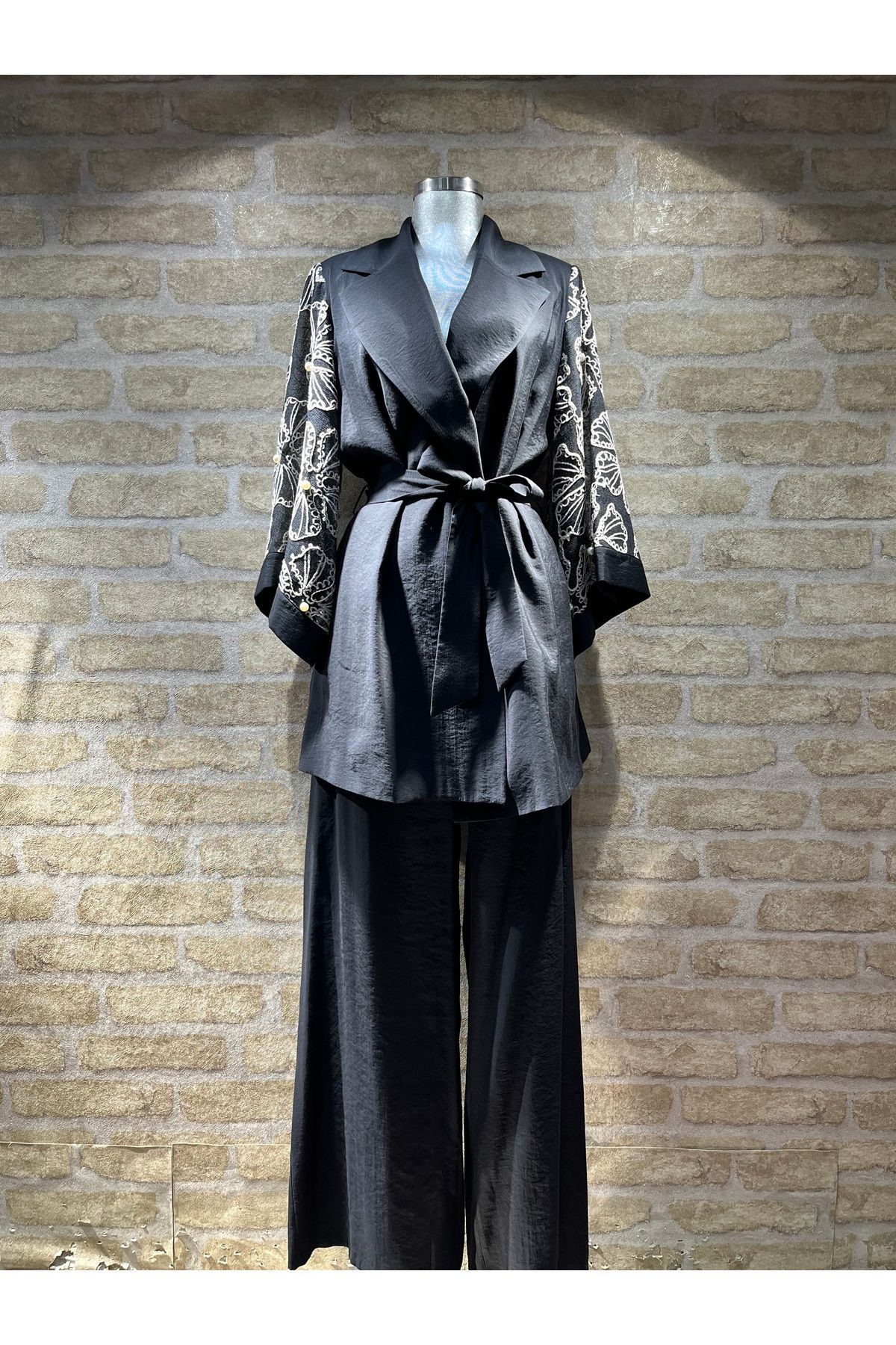 Francesca Gazzella 44802 Kimono Pantolon Takım