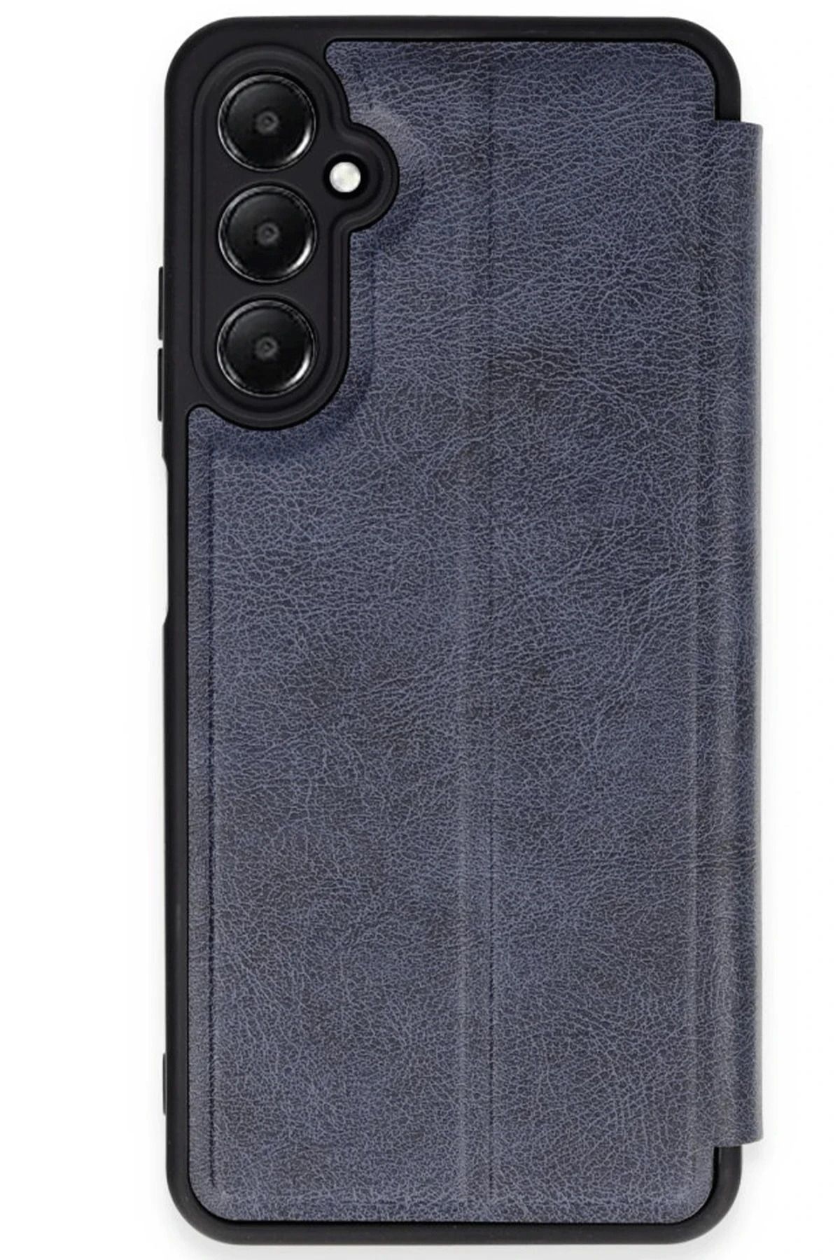 NewFace Samsung Galaxy A36 Kılıf Flip Cover - Lacivert GLSTD