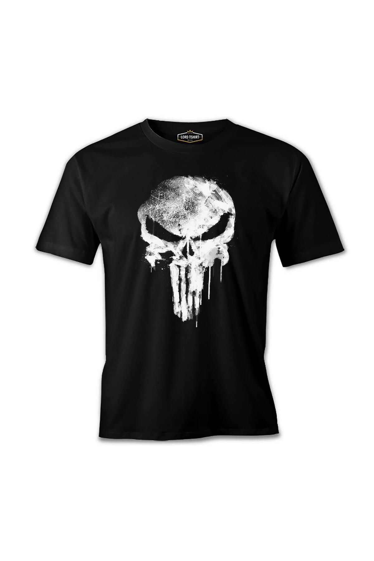 Lord T-Shirt Punisher - Xray Siyah Erkek Tshirt