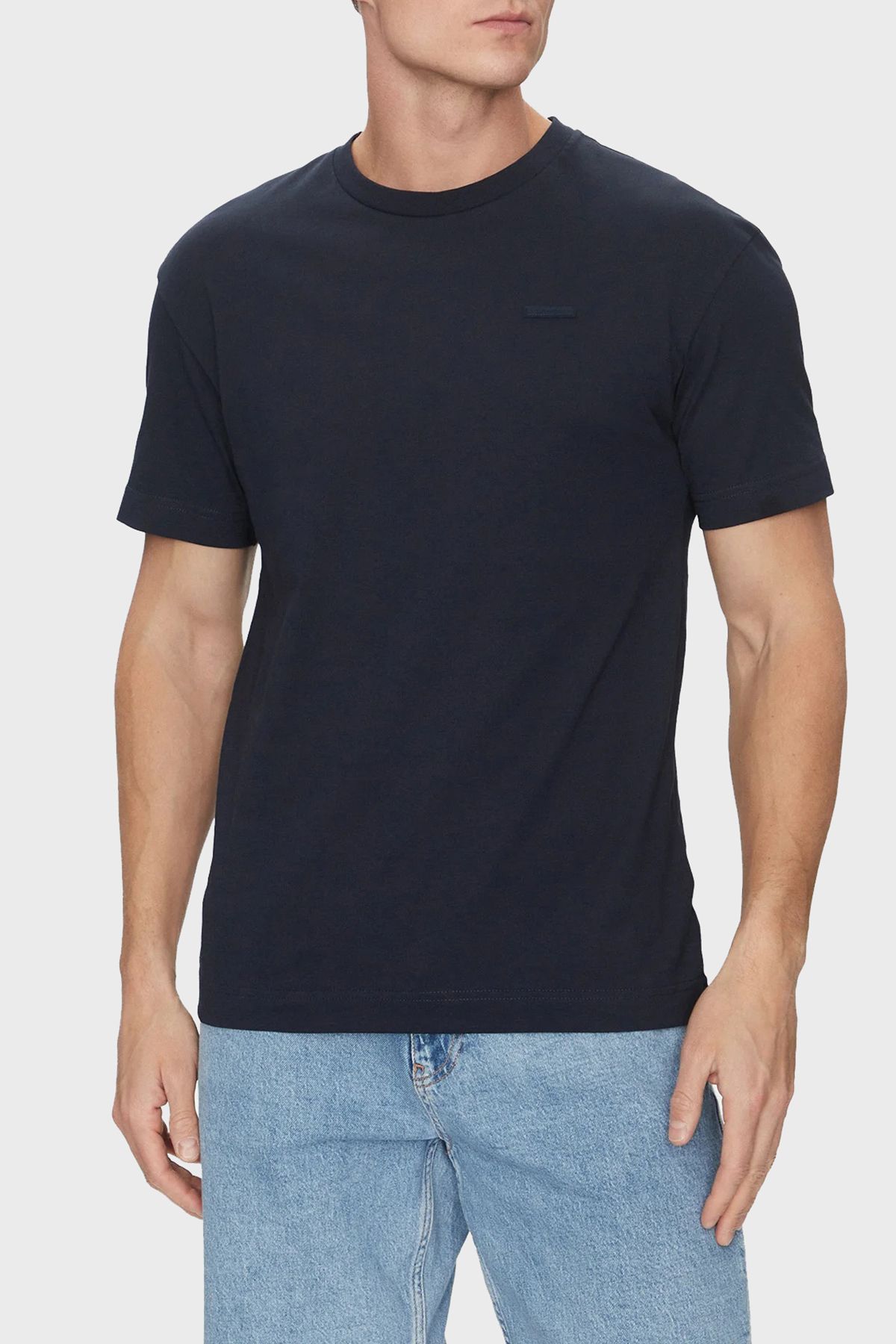Calvin Klein % 100 Pamuk Comfort Fit Bisiklet Yaka T Shirt K10K112749CEF Erkek T SHİRT K10K112749 CE